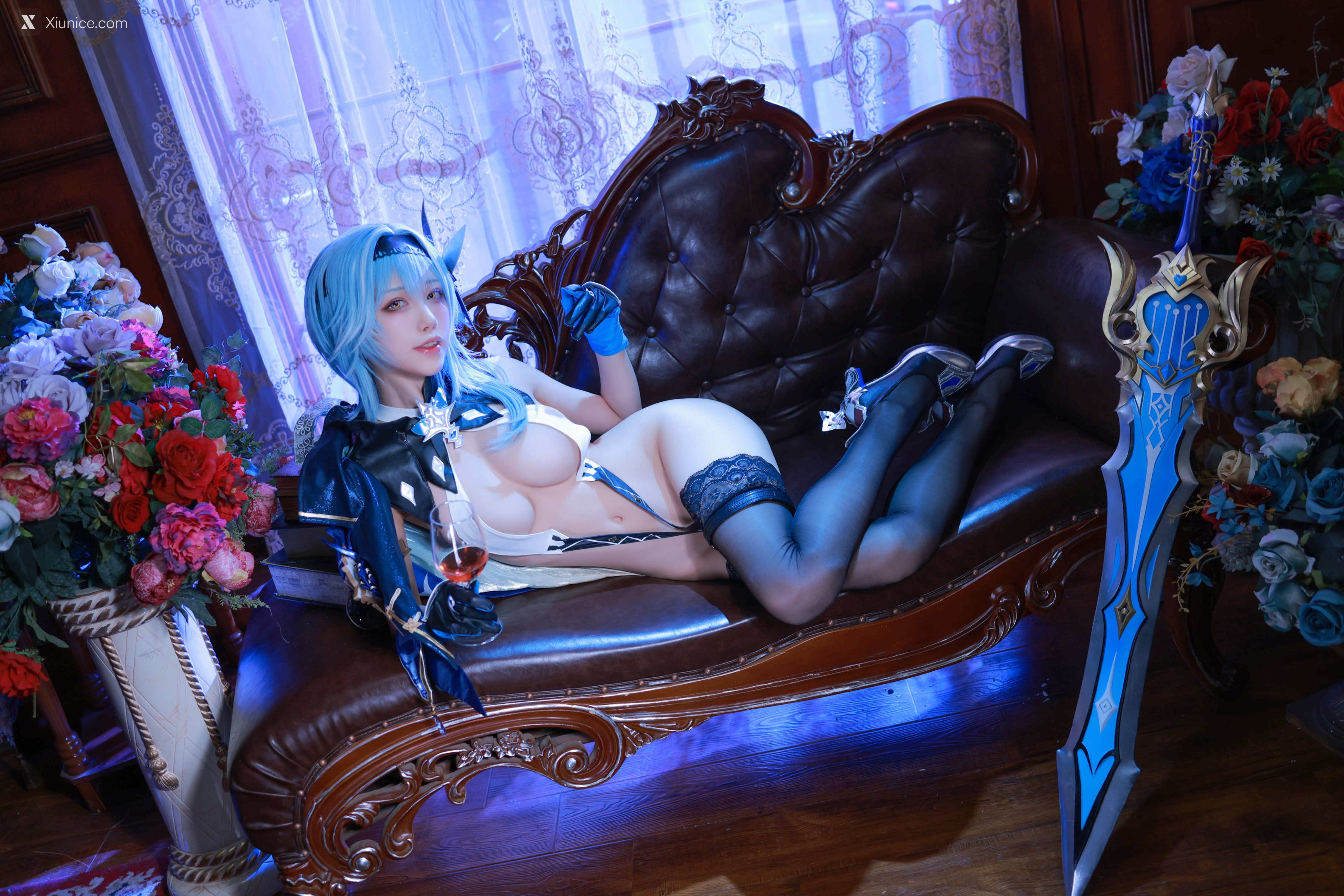 Coser@水淼Aqua – 原神-优菈性感装+S 第17张