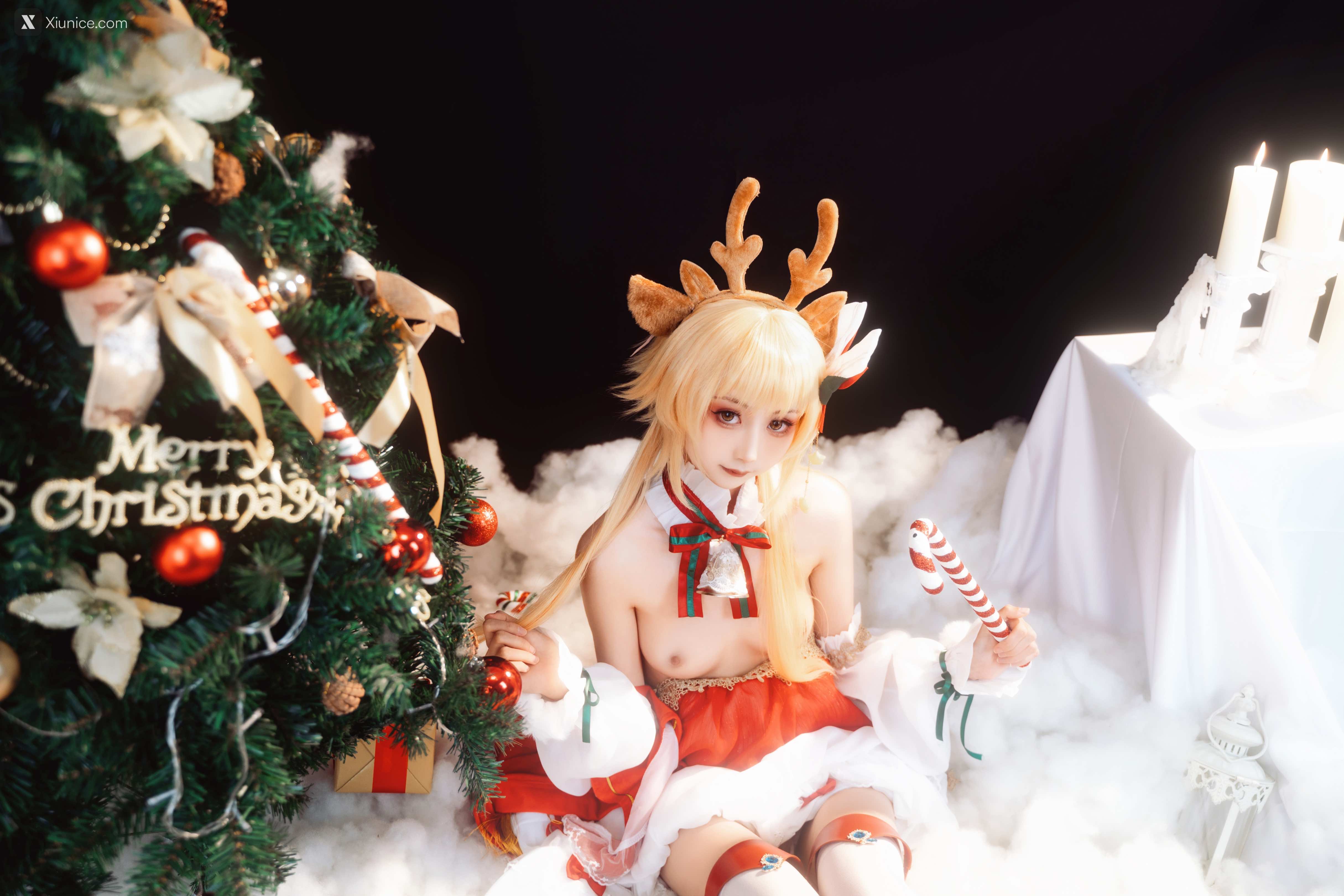 Coser@爆机少女喵小吉 (Nekokoyoshi) & 金鱼kinngyo – 圣诞特辑 第21张