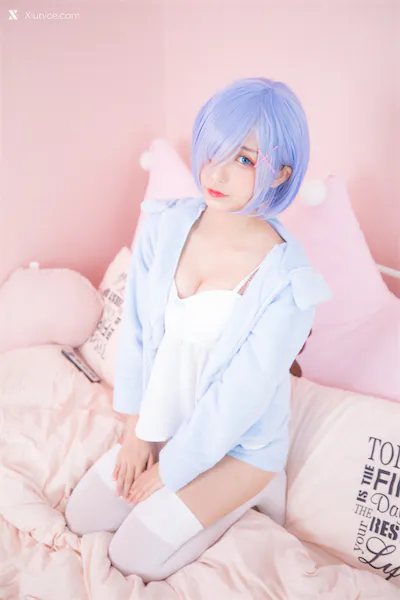 Coser@神楽坂真冬 Vol.005 蕾姆 Milk by blue