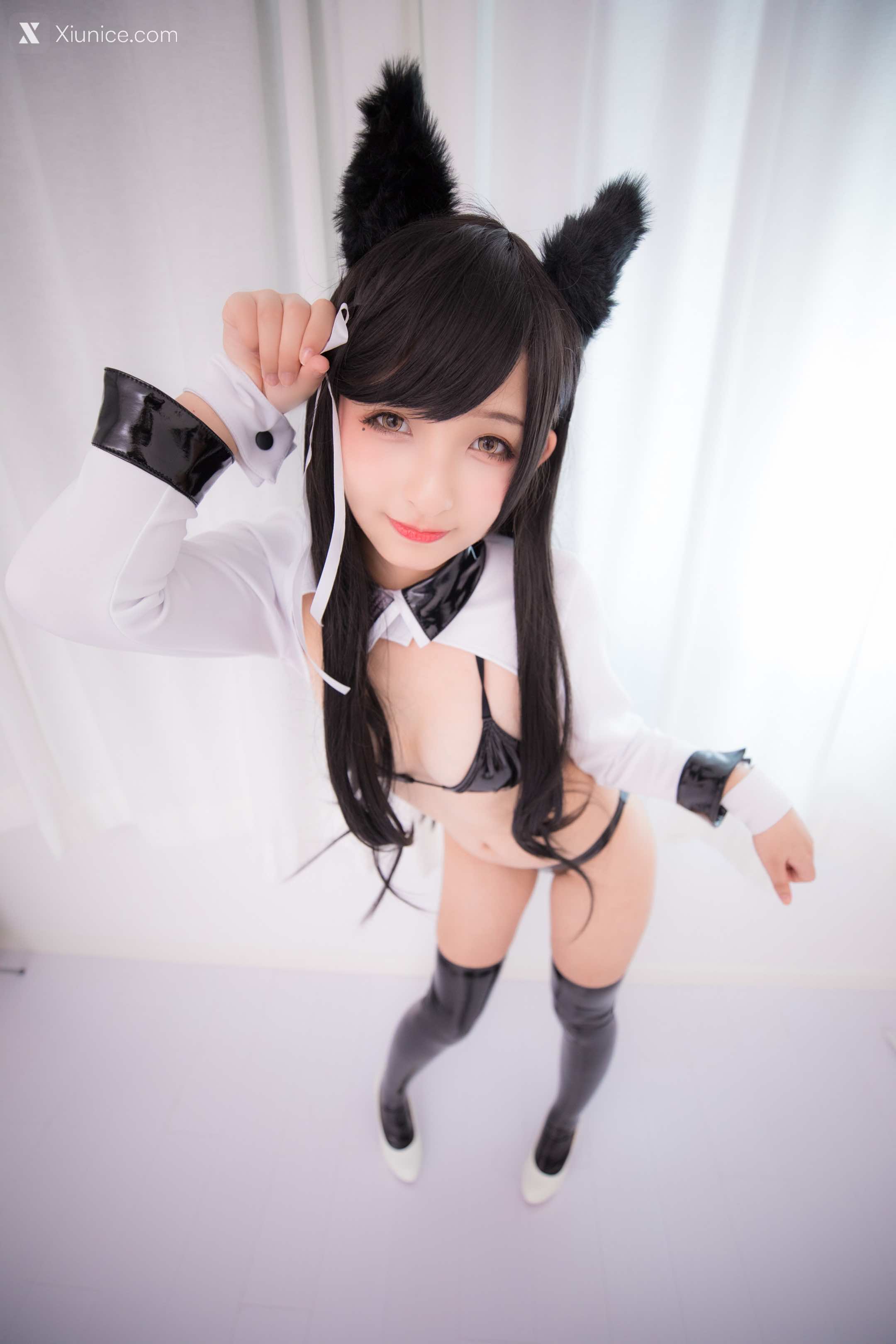 Coser@神楽坂真冬 Vol.001 ATAGO-LATEX VER (胶袜) 第118张