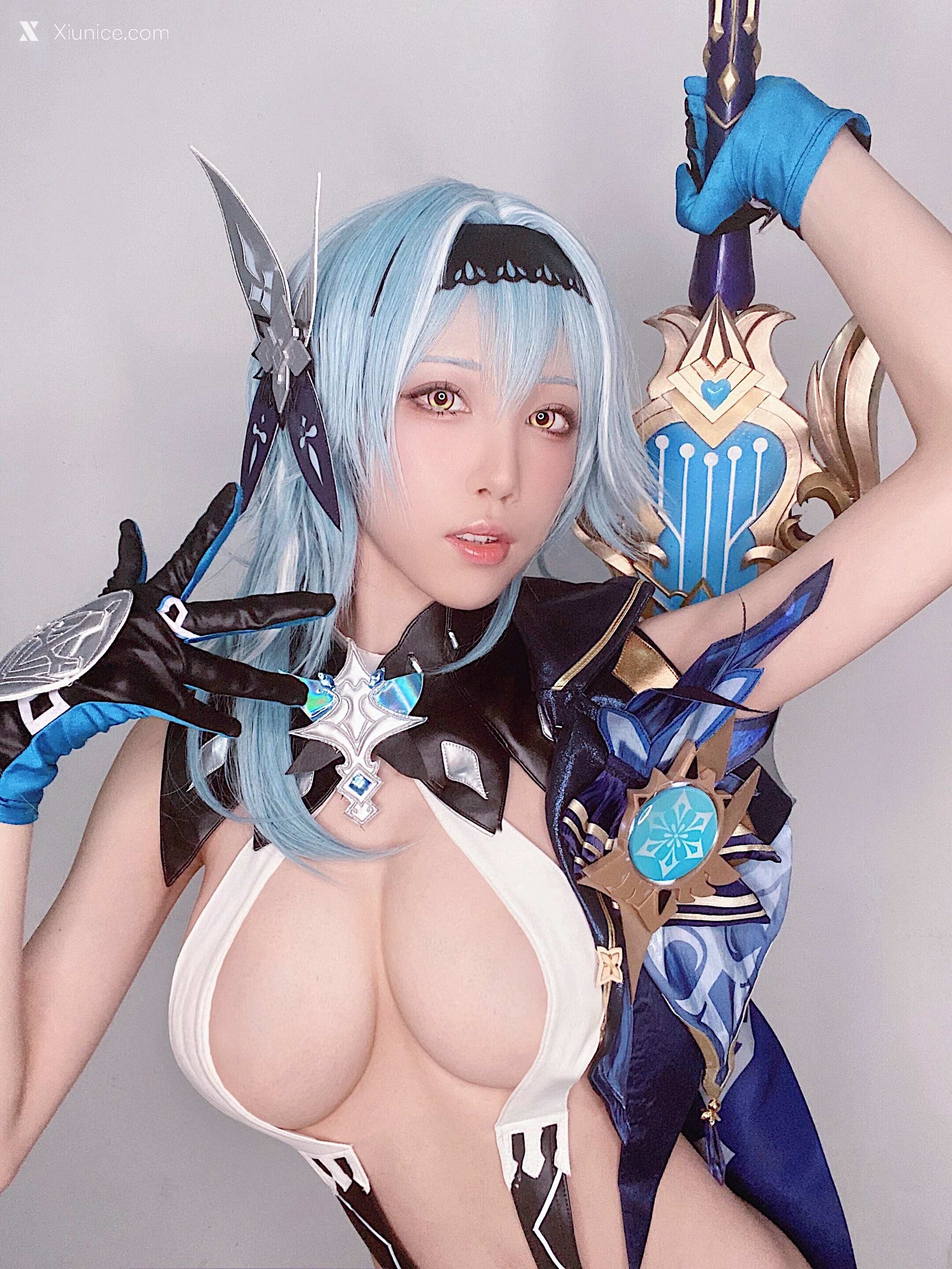 Coser@水淼Aqua – 原神-优菈性感装+S 第113张