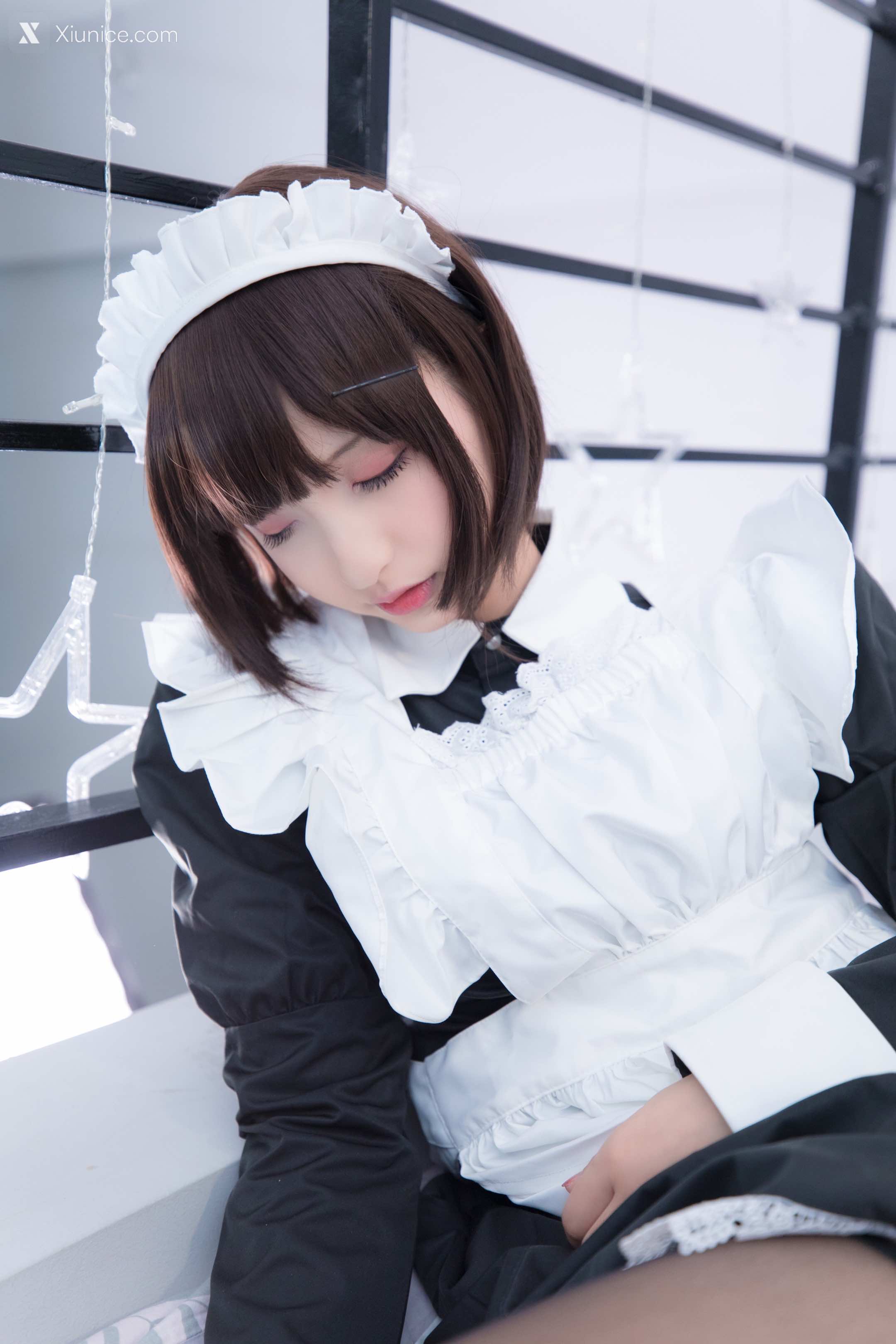 Coser@神楽坂真冬 Vol.014 爱のラビリンス 女仆 第121张