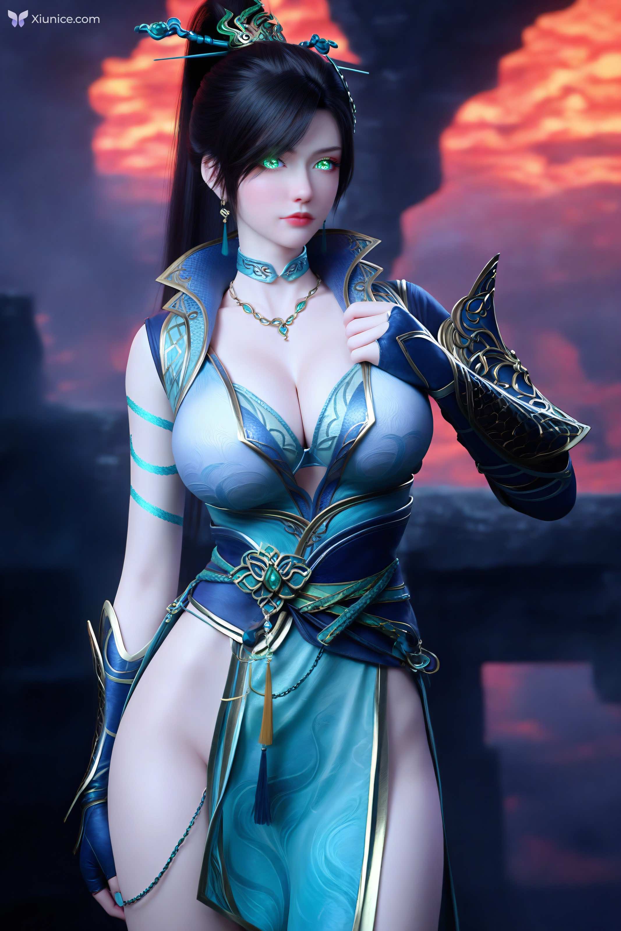 AI Girl 斗破苍穹 青鳞 第93张