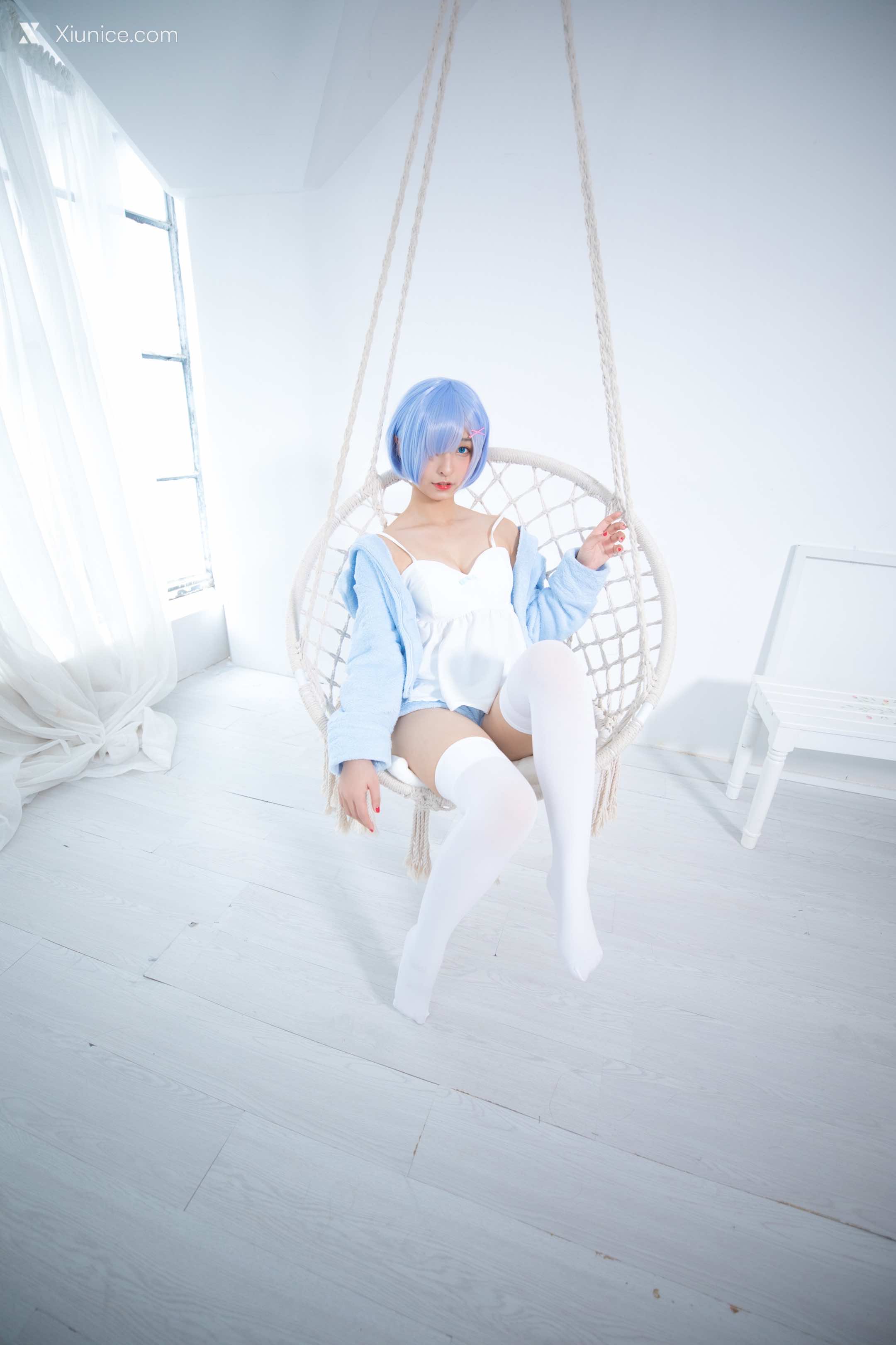 Coser@神楽坂真冬 Vol.005 蕾姆 Milk by blue 第94张