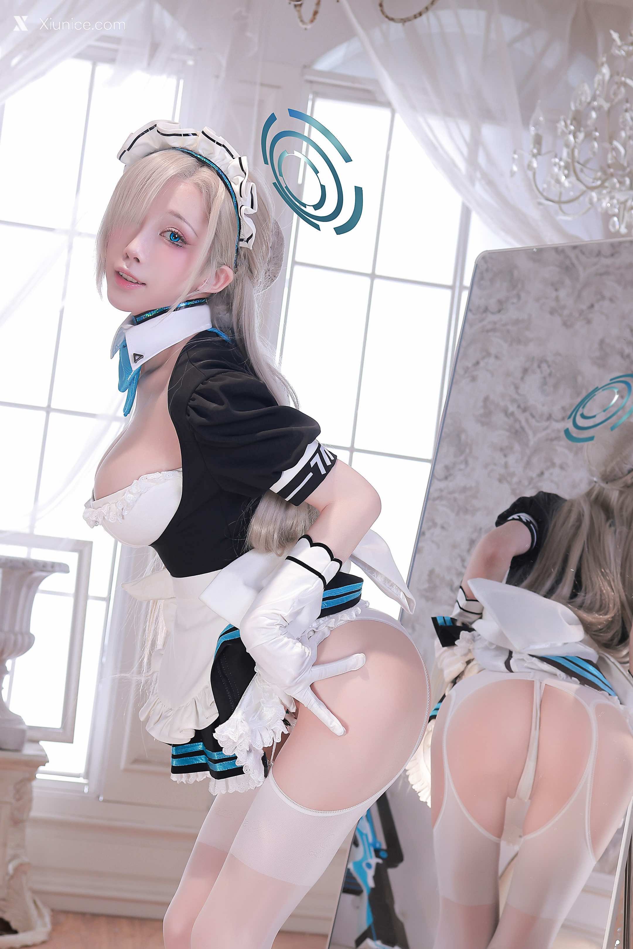 Coser@水淼Aqua – 碧蓝档案 – 一之濑明日奈女仆 第69张