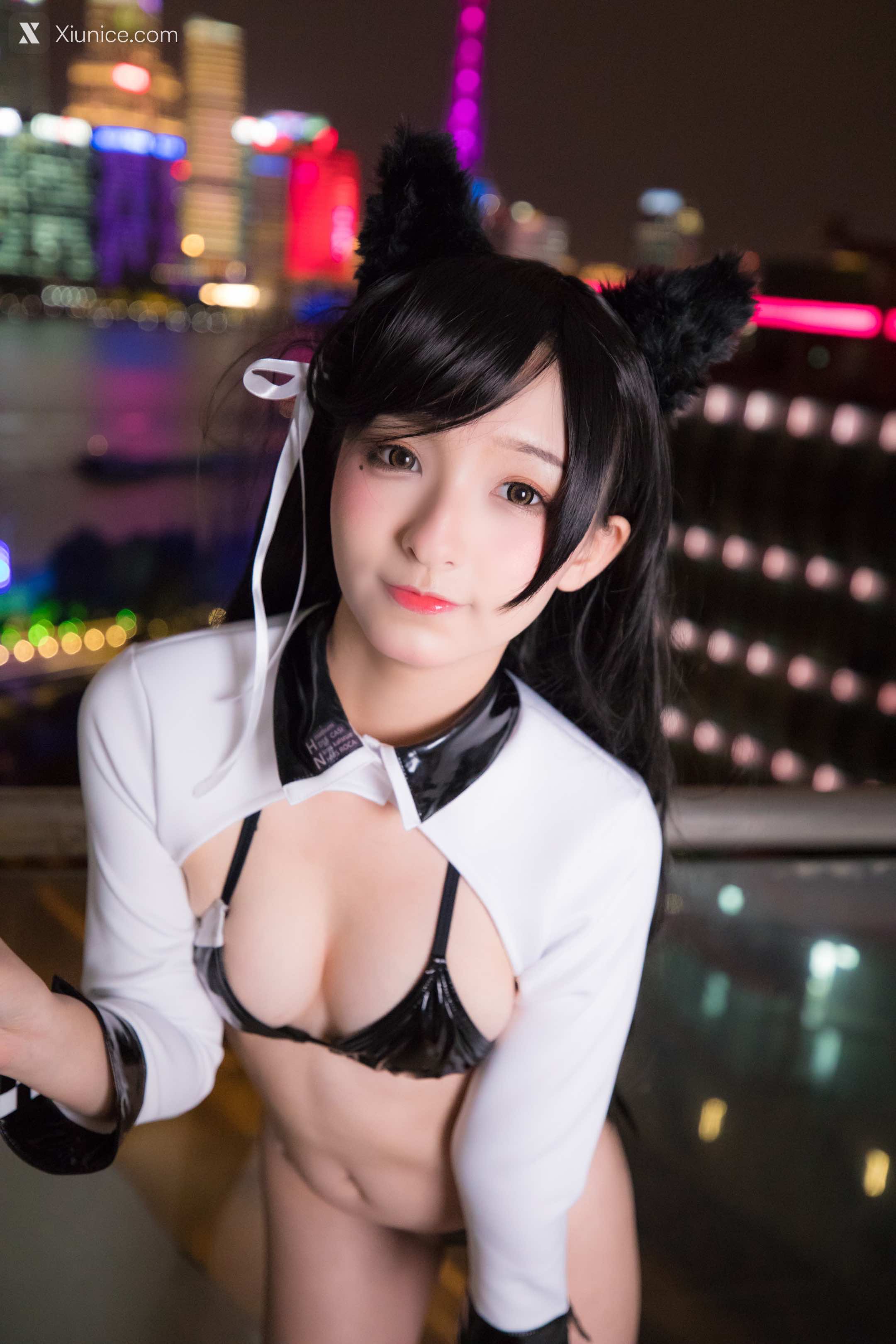 Coser@神楽坂真冬 Vol.001 ATAGO-LATEX VER (胶袜) 第40张