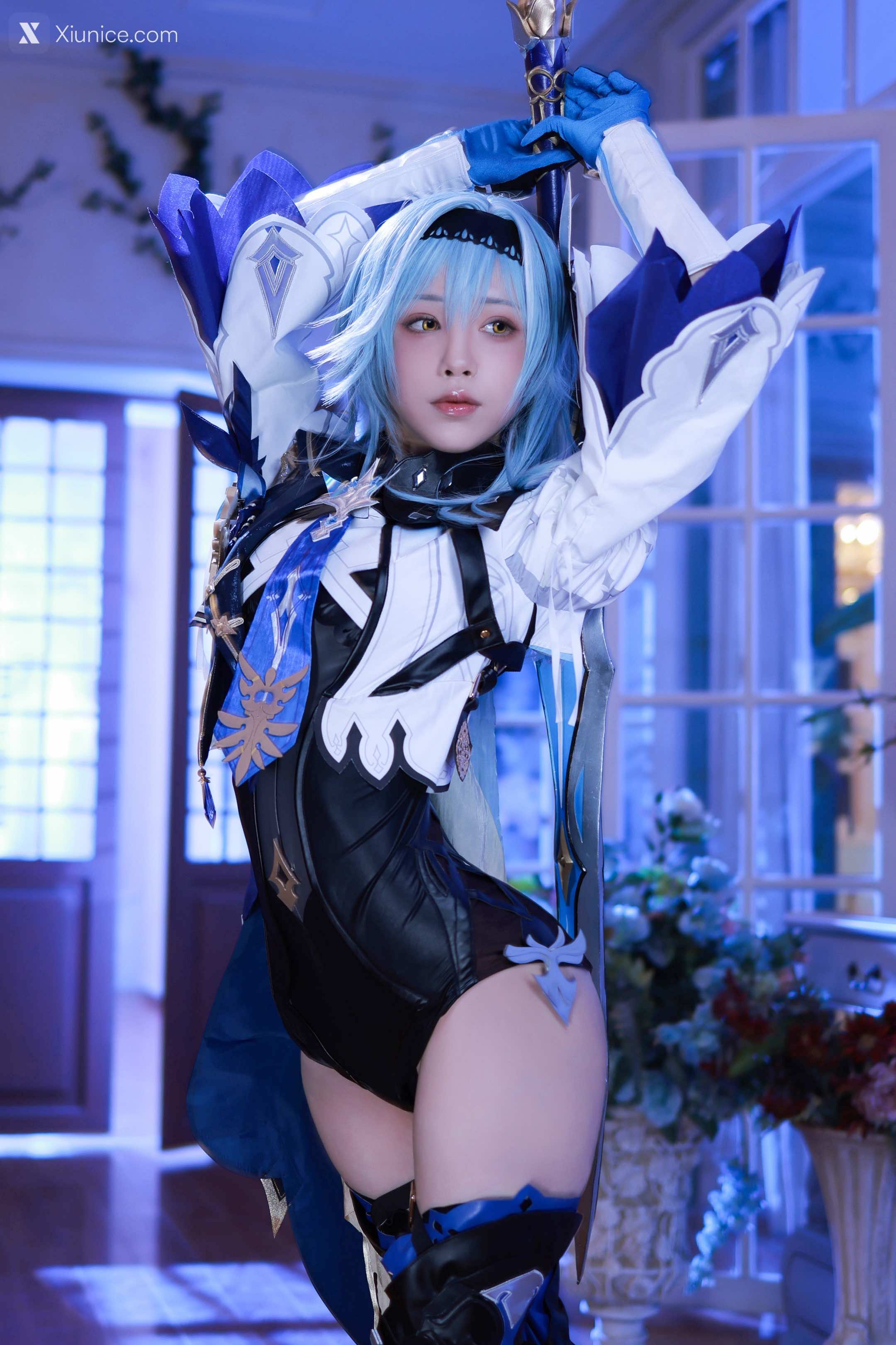 Coser@水淼Aqua – 原神-优菈性感装+S 第61张