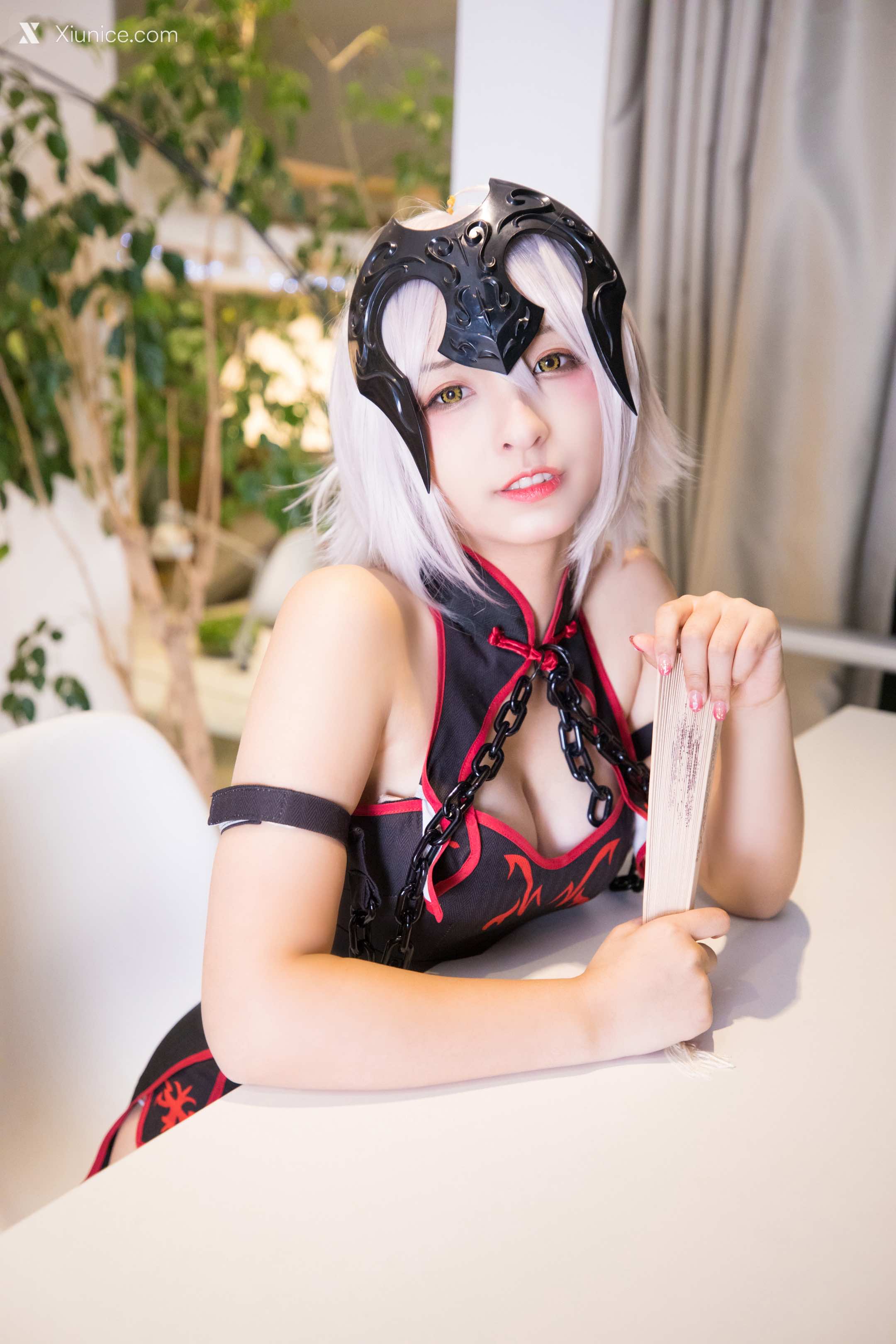 Coser@神楽坂真冬 Vol.016 旗袍黑贞 第18张
