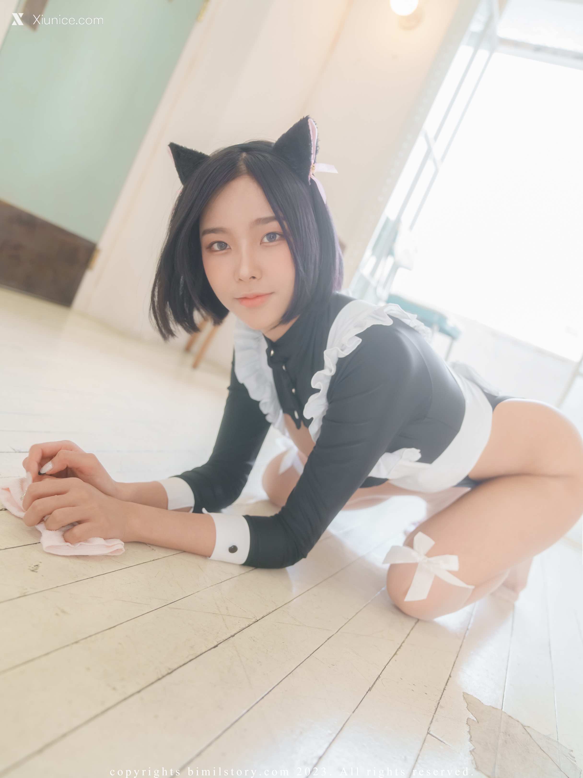 Bimilstory Mina (민아) Vol.25 – Black Cat Mina 第58张