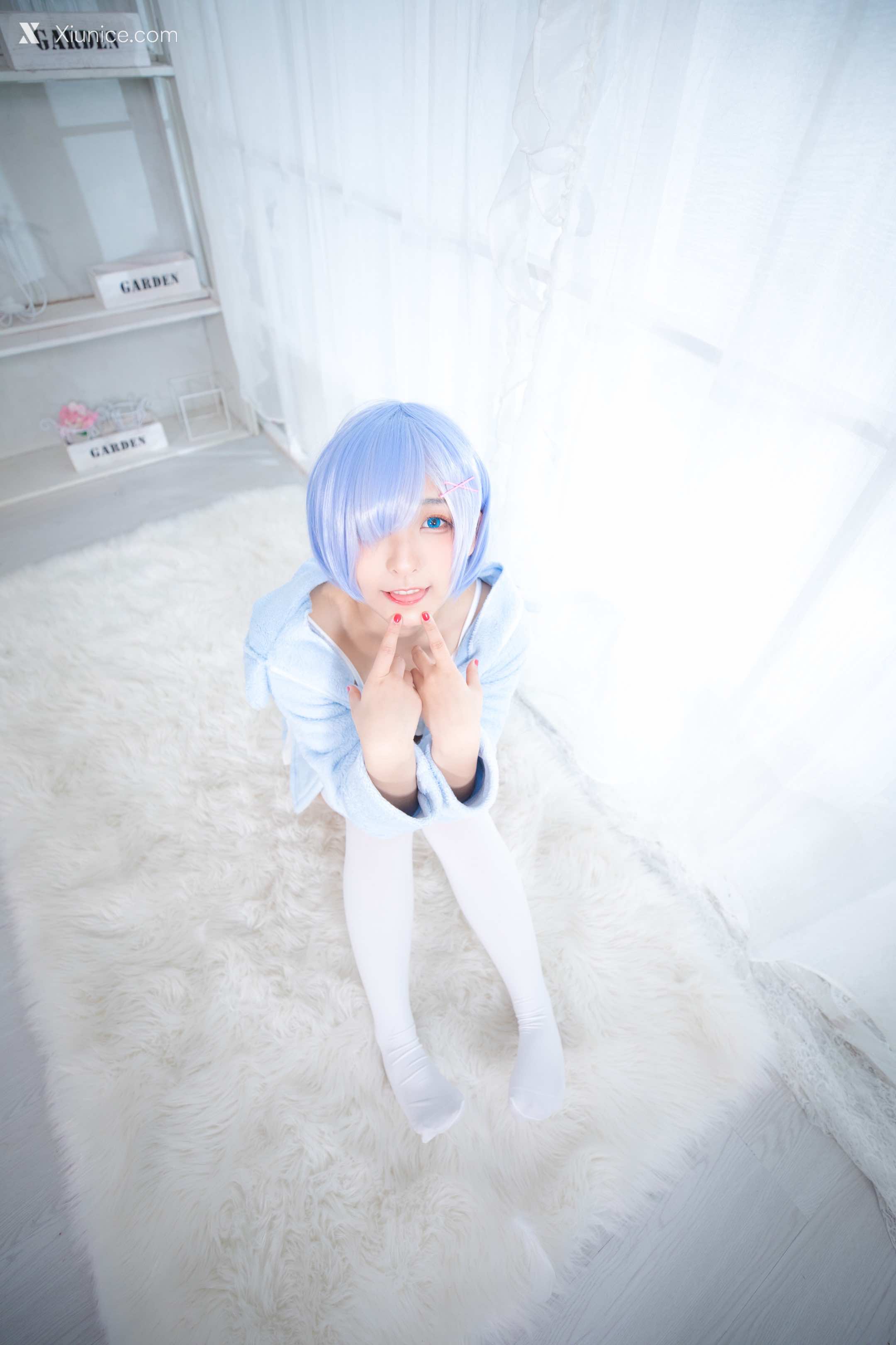 Coser@神楽坂真冬 Vol.005 蕾姆 Milk by blue 第133张