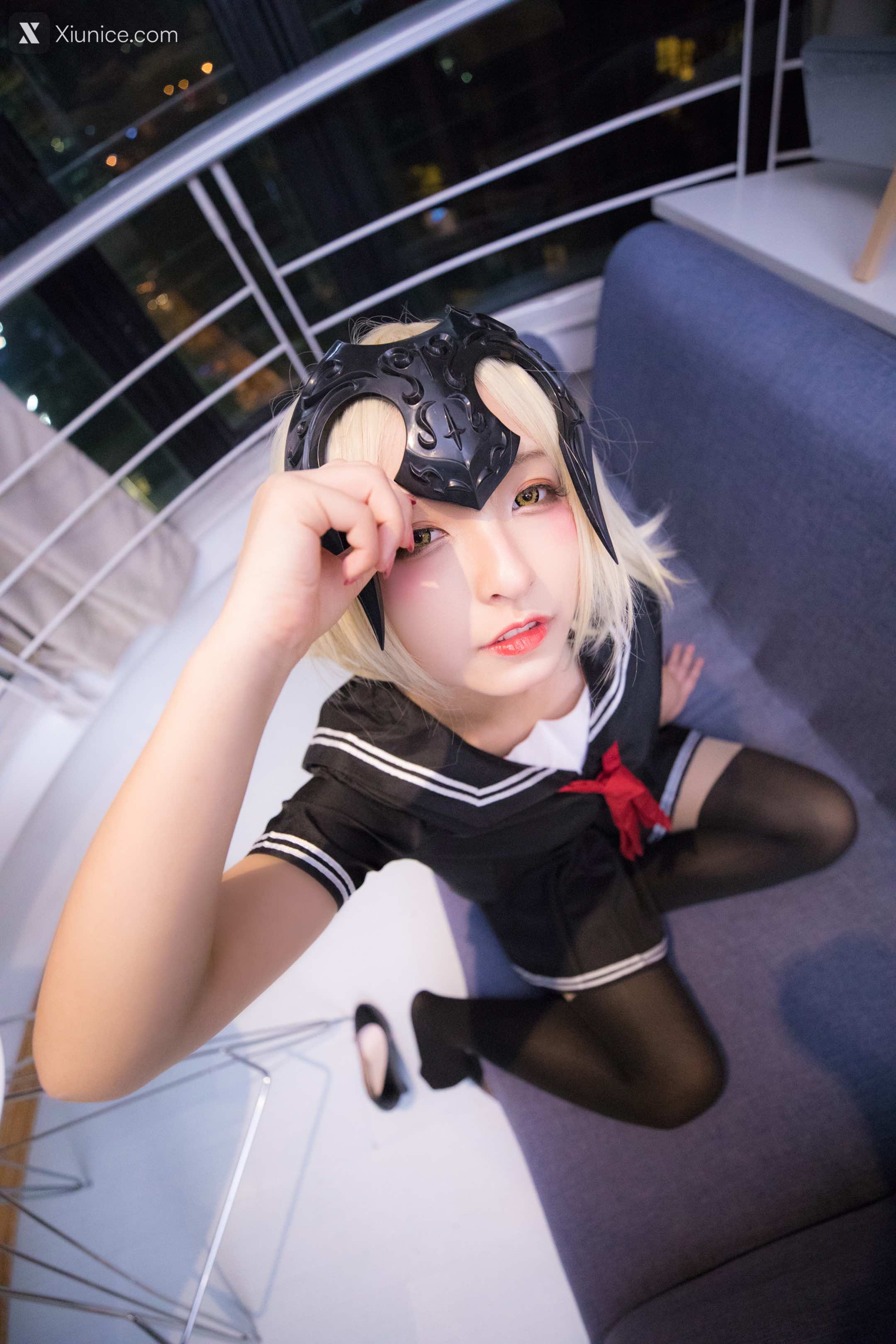 Coser@神楽坂真冬 Vol.013 放课后领域 学园黑贞 第106张
