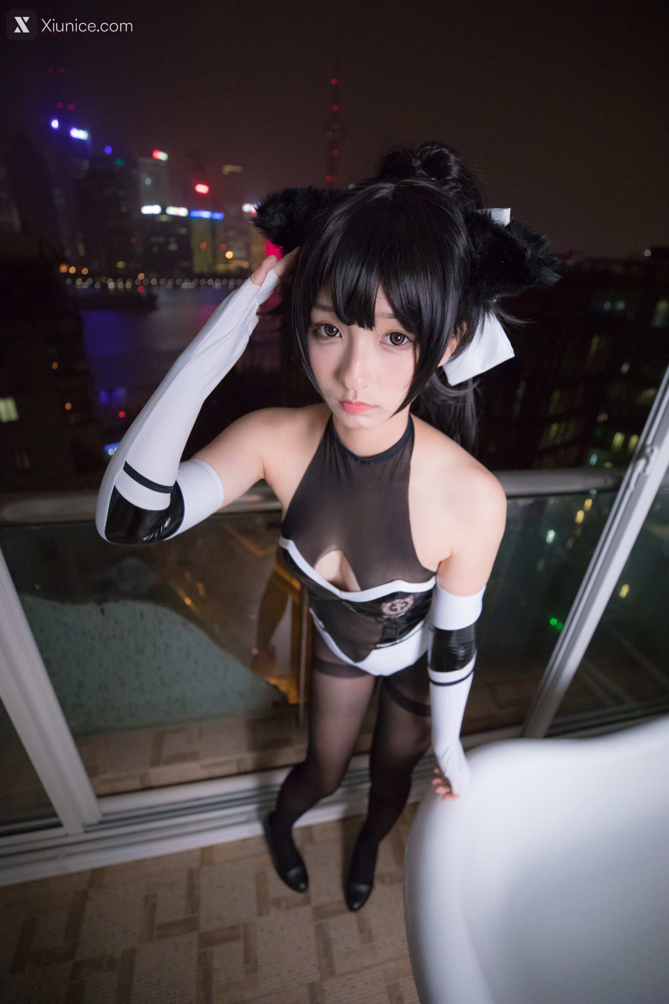 Coser@神楽坂真冬 Vol.002 TAKAO-TIGHTS VER (黑丝) 第18张