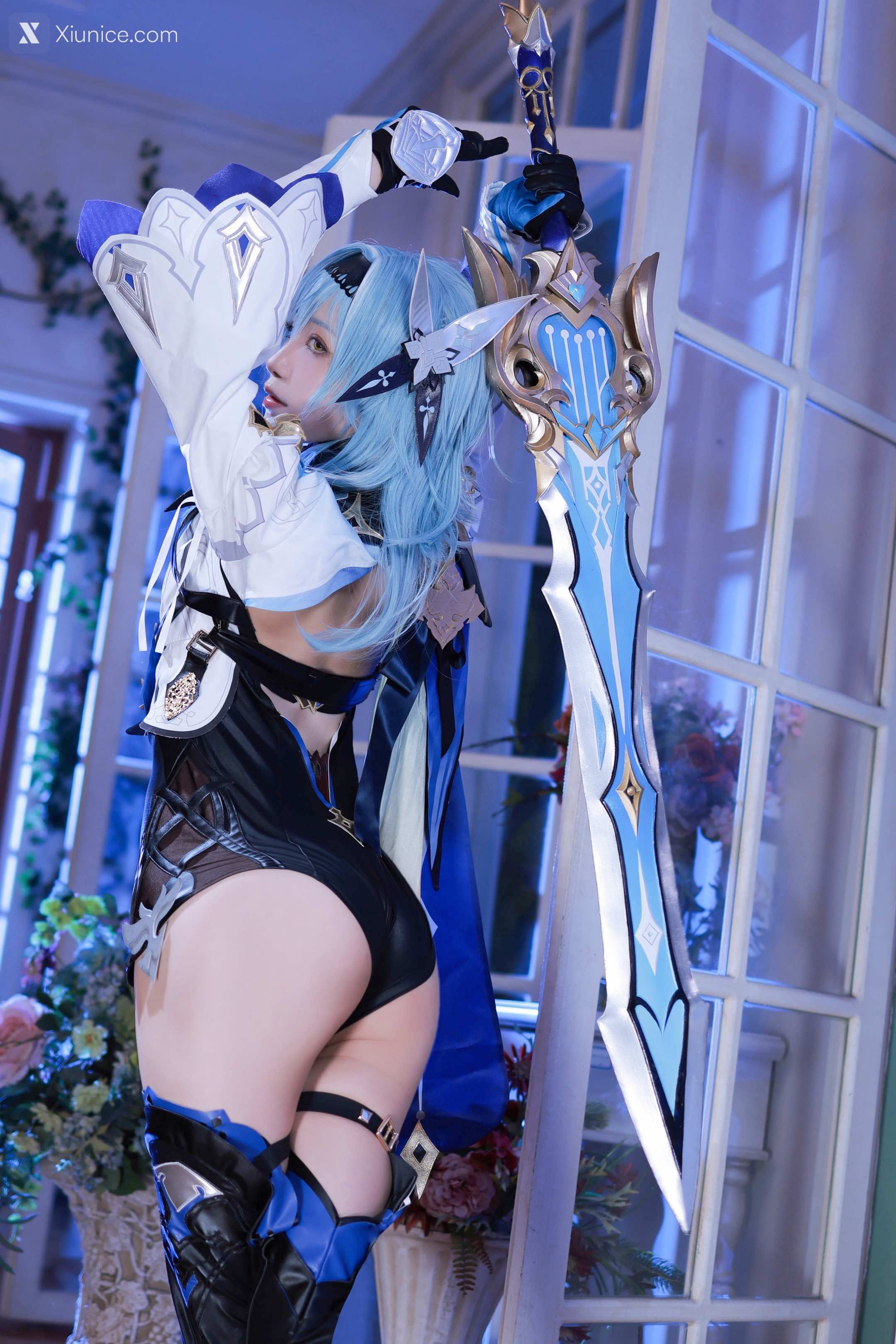 Coser@水淼Aqua – 原神-优菈性感装+S 第88张