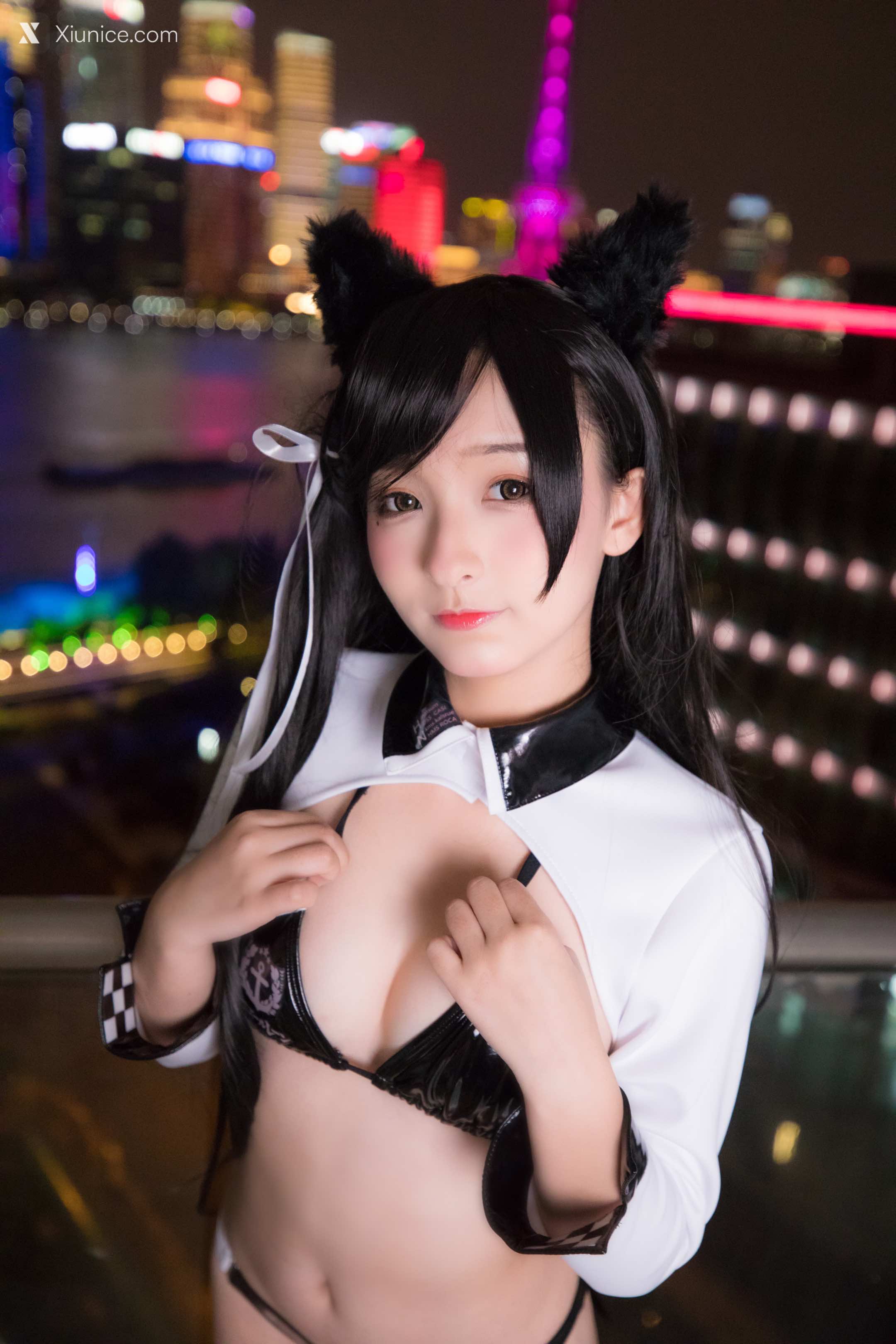 Coser@神楽坂真冬 Vol.001 ATAGO-LATEX VER (胶袜) 第44张