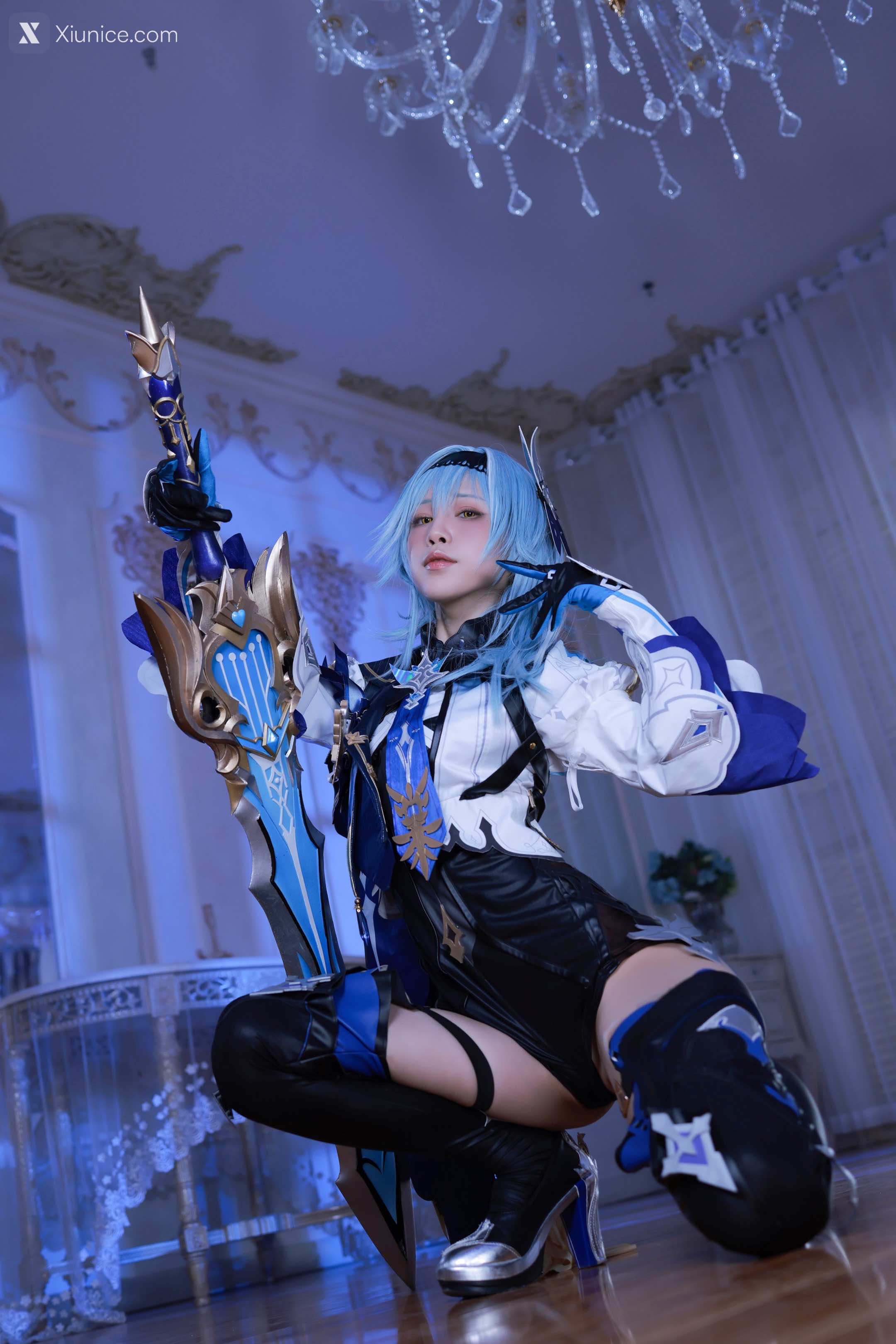 Coser@水淼Aqua – 原神-优菈性感装+S 第71张