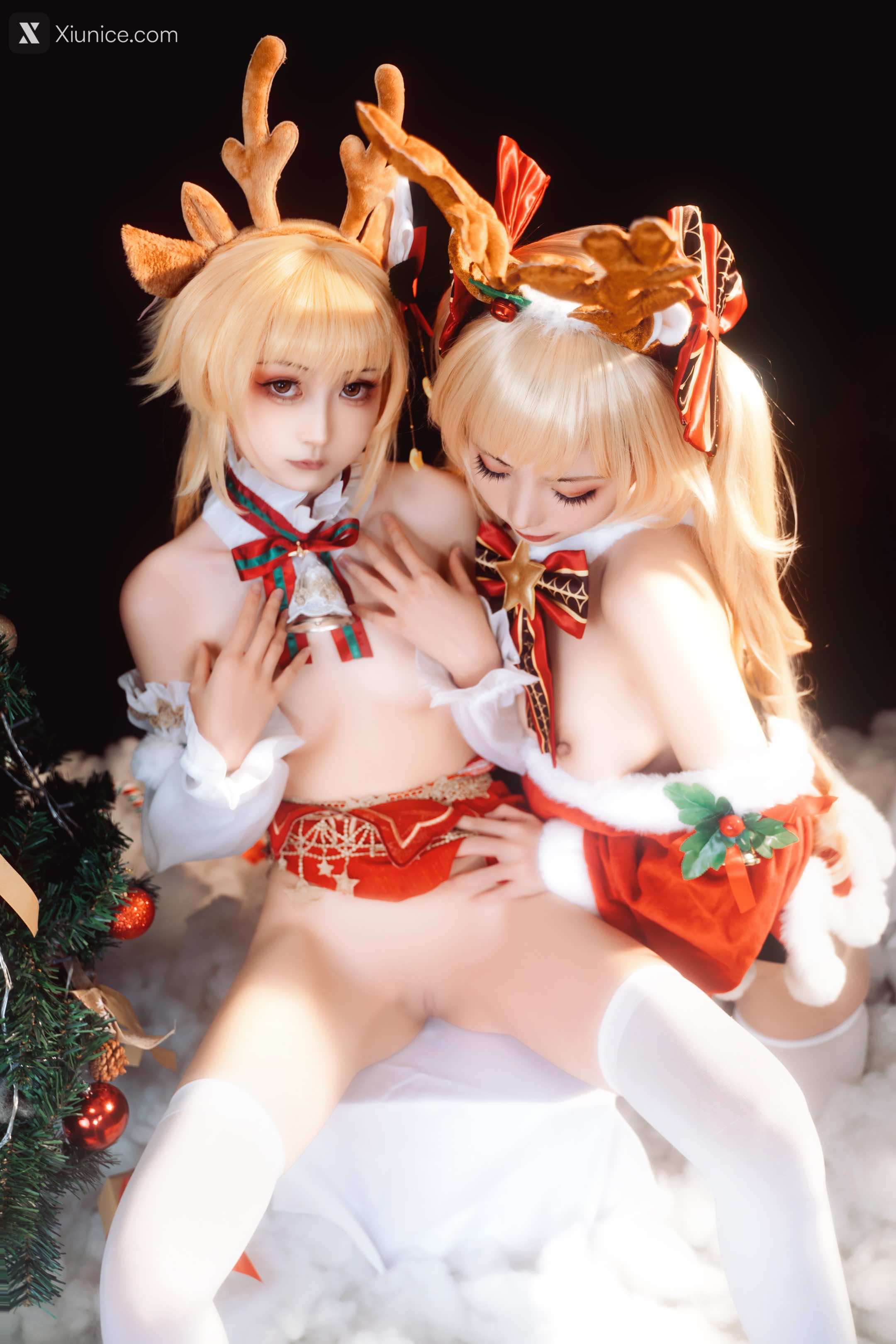 Coser@爆机少女喵小吉 (Nekokoyoshi) & 金鱼kinngyo – 圣诞特辑 第68张
