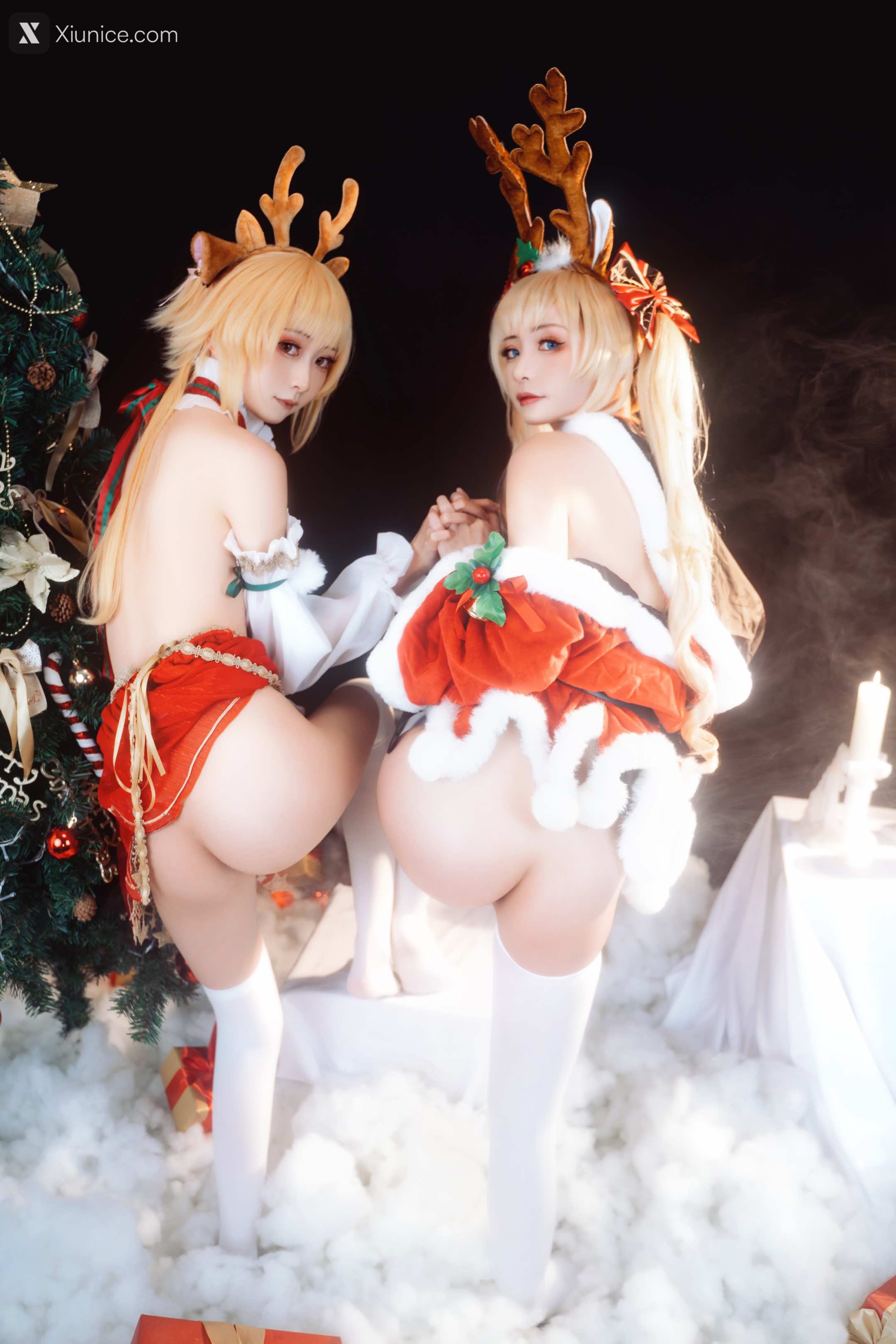 Coser@爆机少女喵小吉 (Nekokoyoshi) & 金鱼kinngyo – 圣诞特辑 第66张