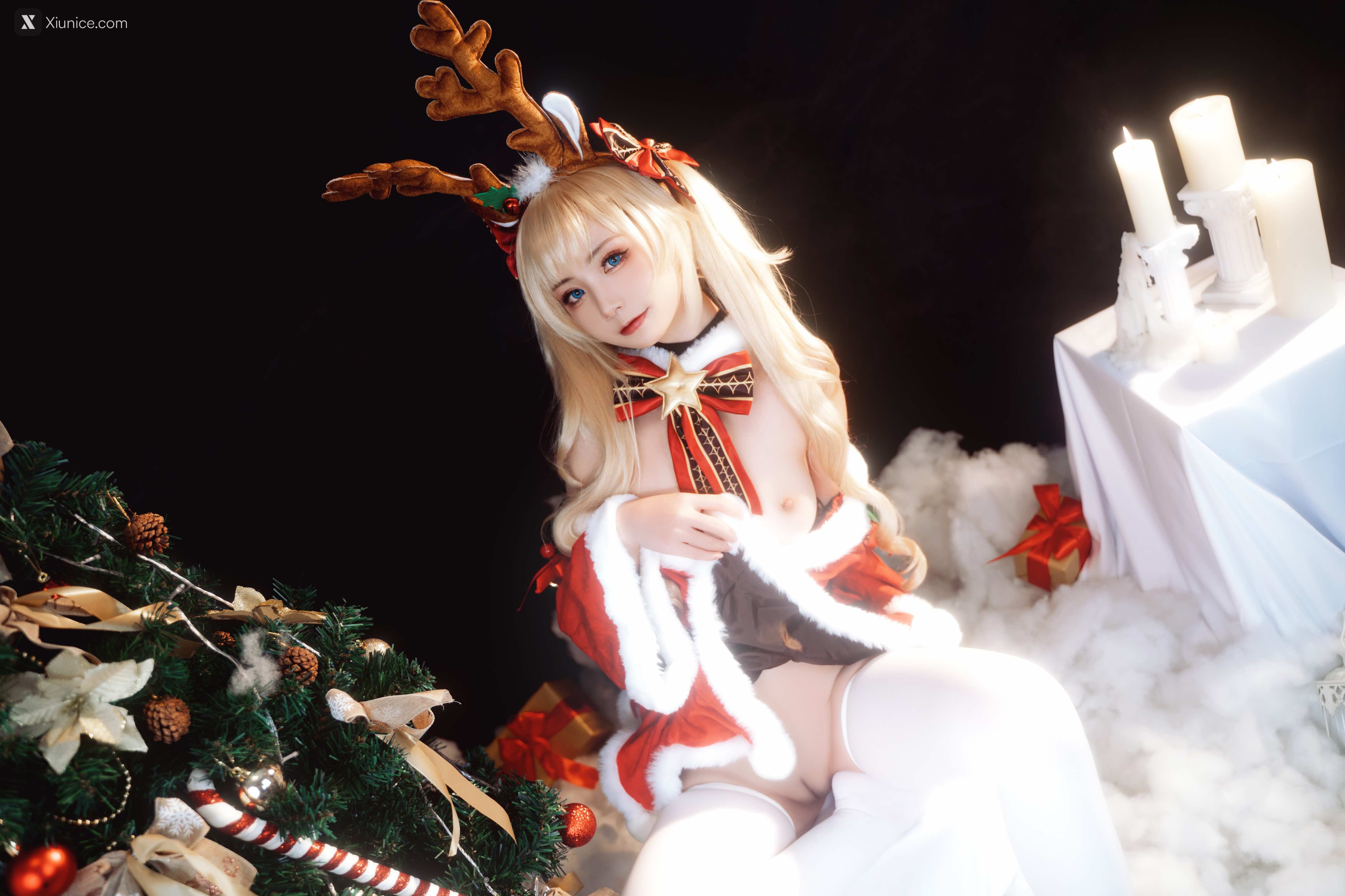 Coser@爆机少女喵小吉 (Nekokoyoshi) & 金鱼kinngyo – 圣诞特辑 第55张