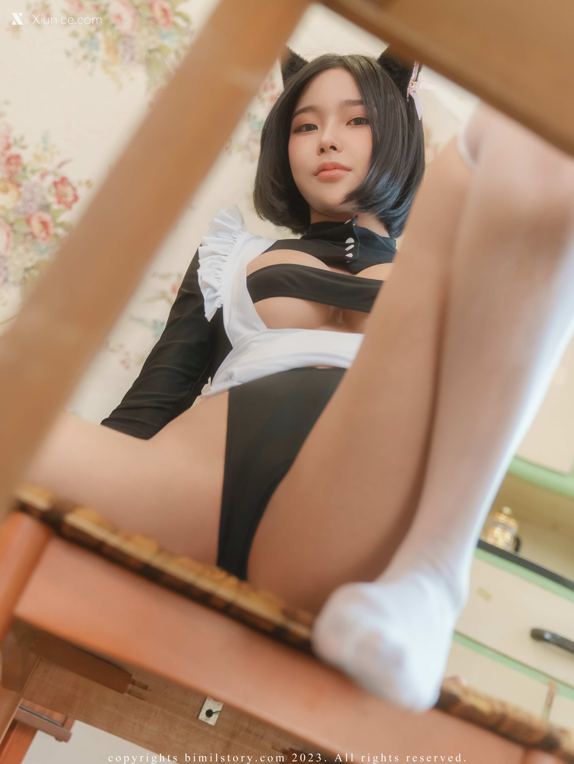 Bimilstory Mina (민아) Vol.25 – Black Cat Mina 第82张