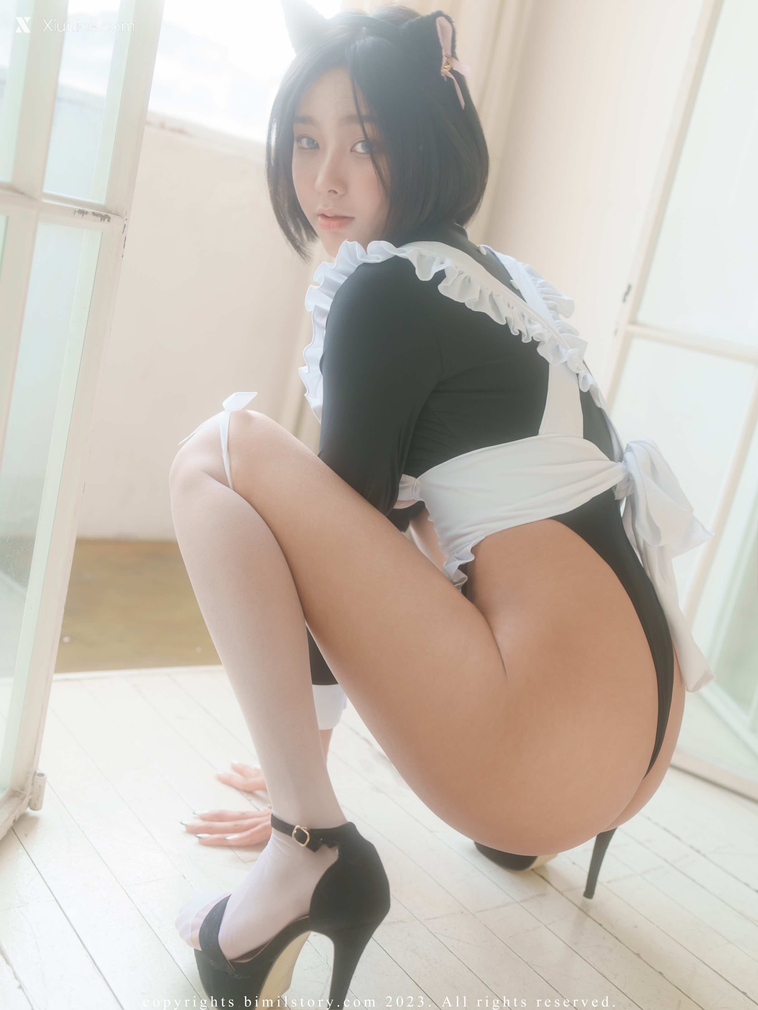 Bimilstory Mina (민아) Vol.25 – Black Cat Mina 第17张
