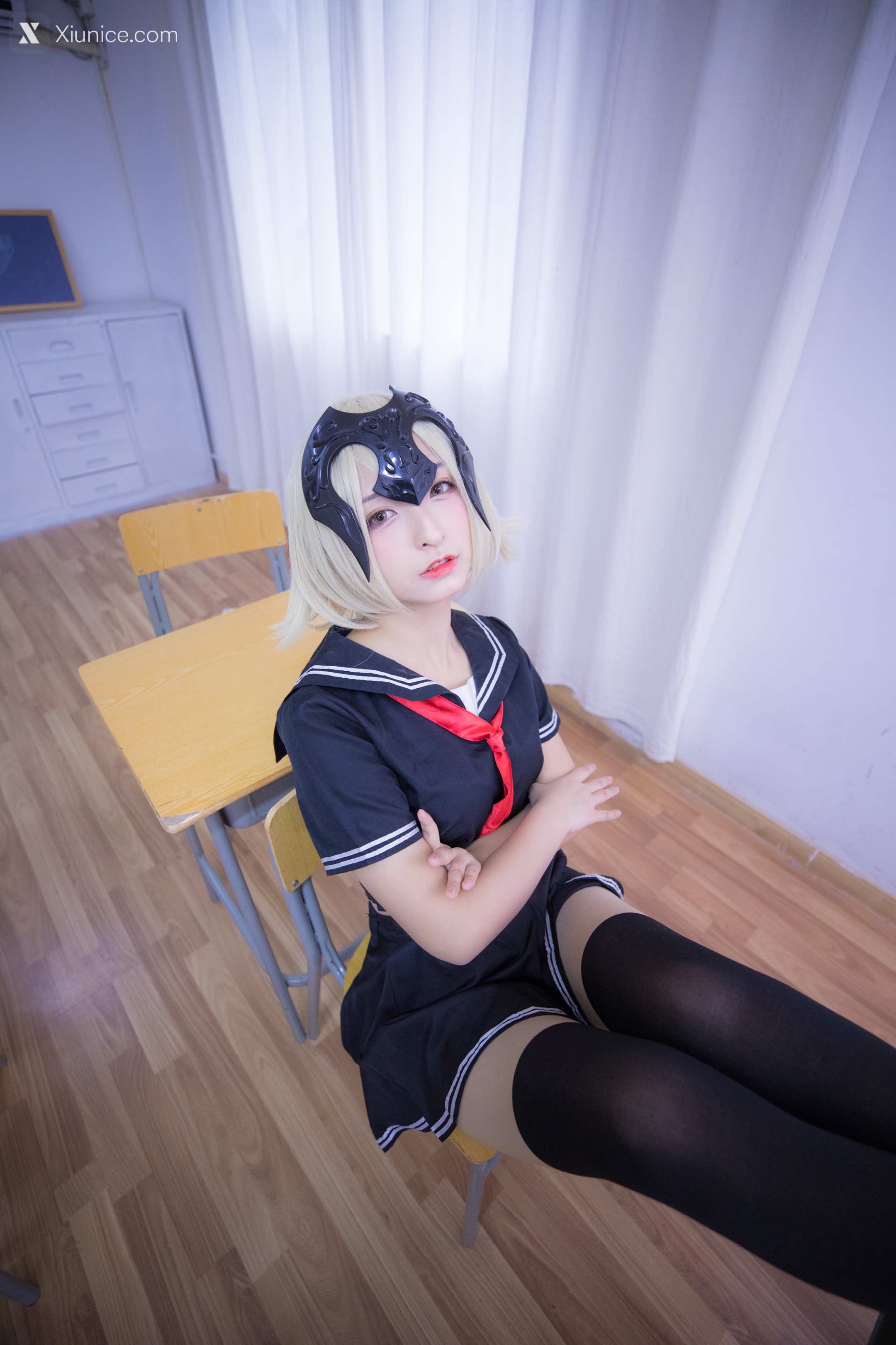 Coser@神楽坂真冬 Vol.013 放课后领域 学园黑贞 第26张