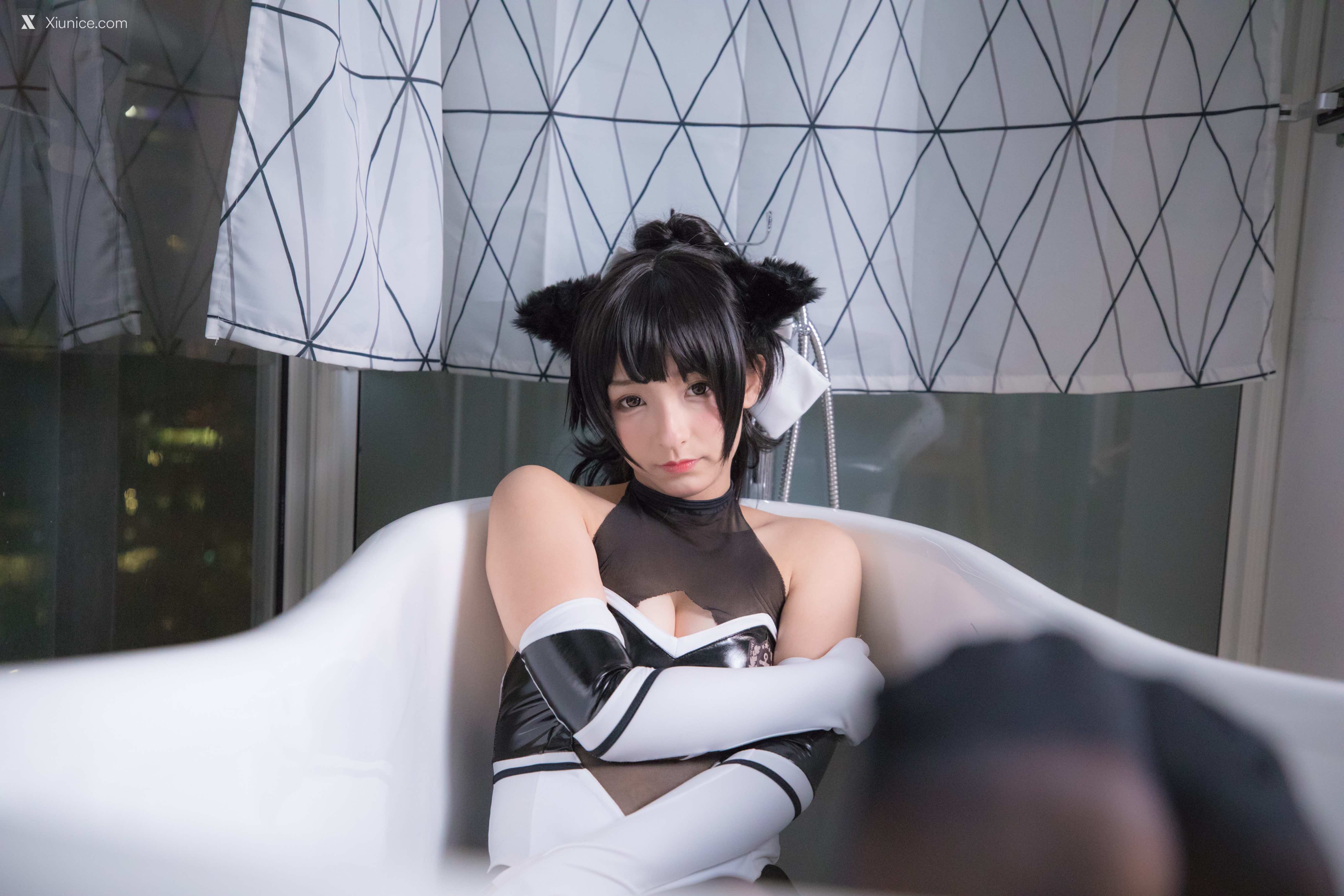 Coser@神楽坂真冬 Vol.002 TAKAO-TIGHTS VER (黑丝) 第61张