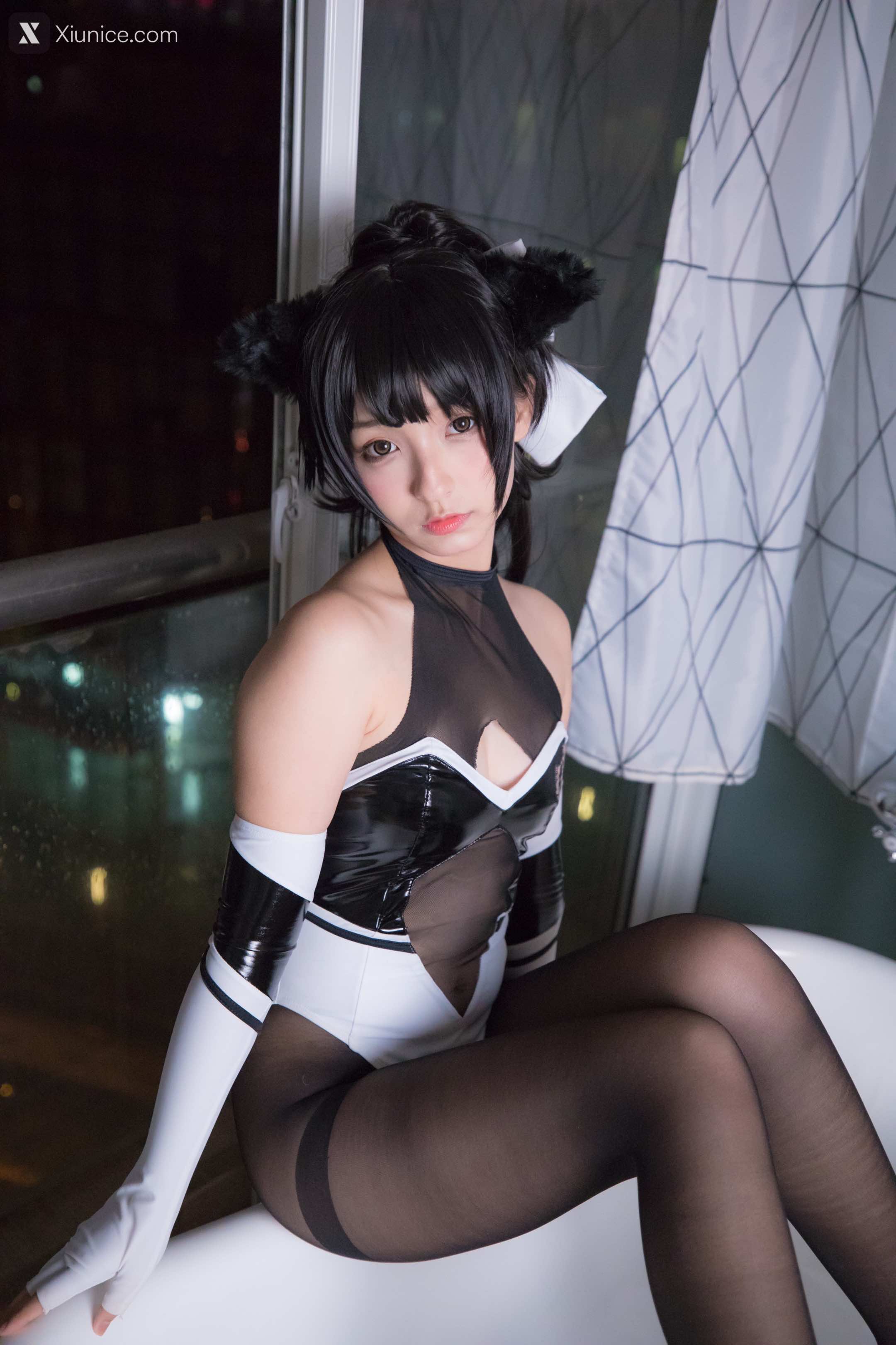 Coser@神楽坂真冬 Vol.002 TAKAO-TIGHTS VER (黑丝) 第42张