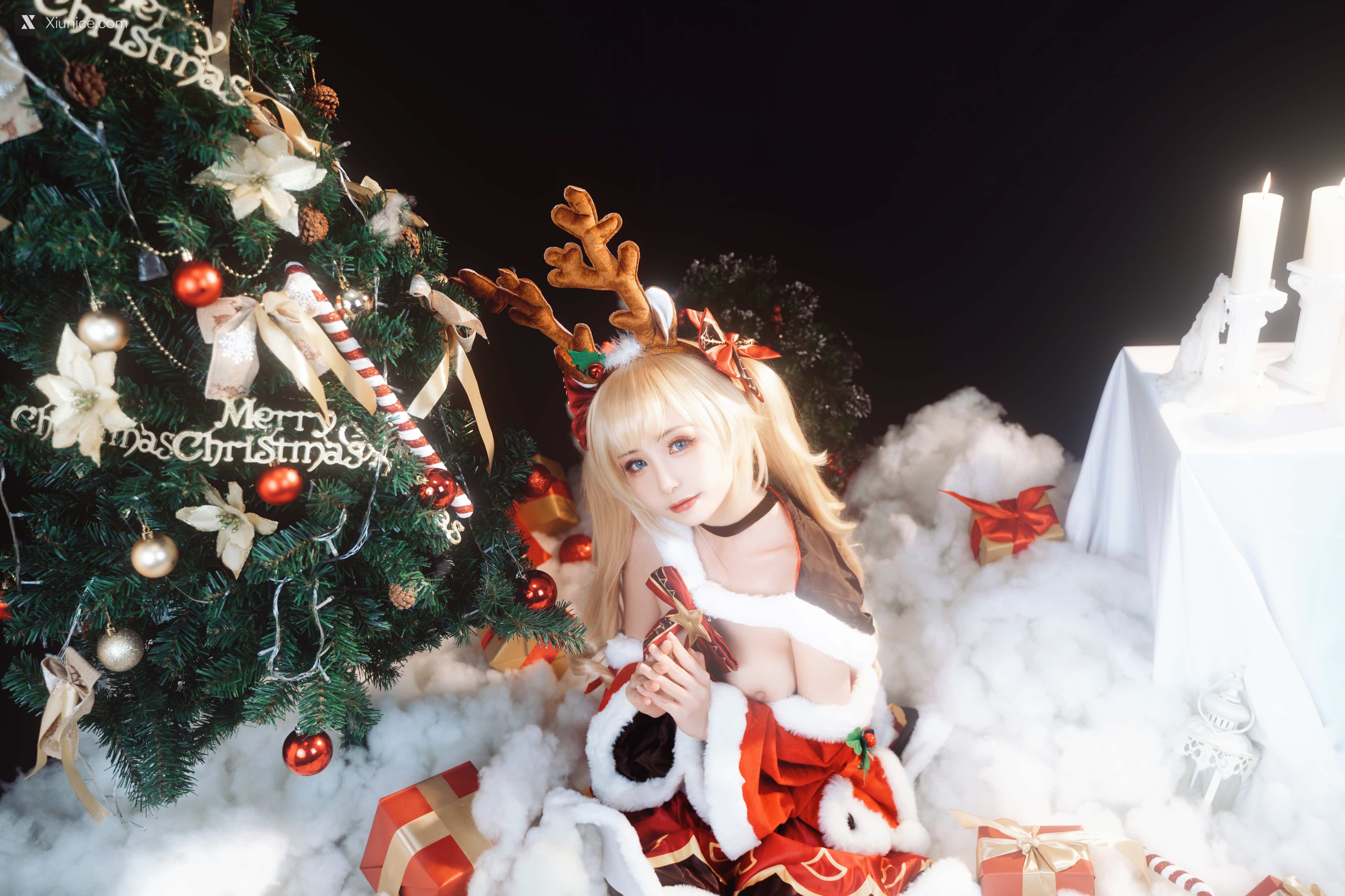 Coser@爆机少女喵小吉 (Nekokoyoshi) & 金鱼kinngyo – 圣诞特辑 第40张