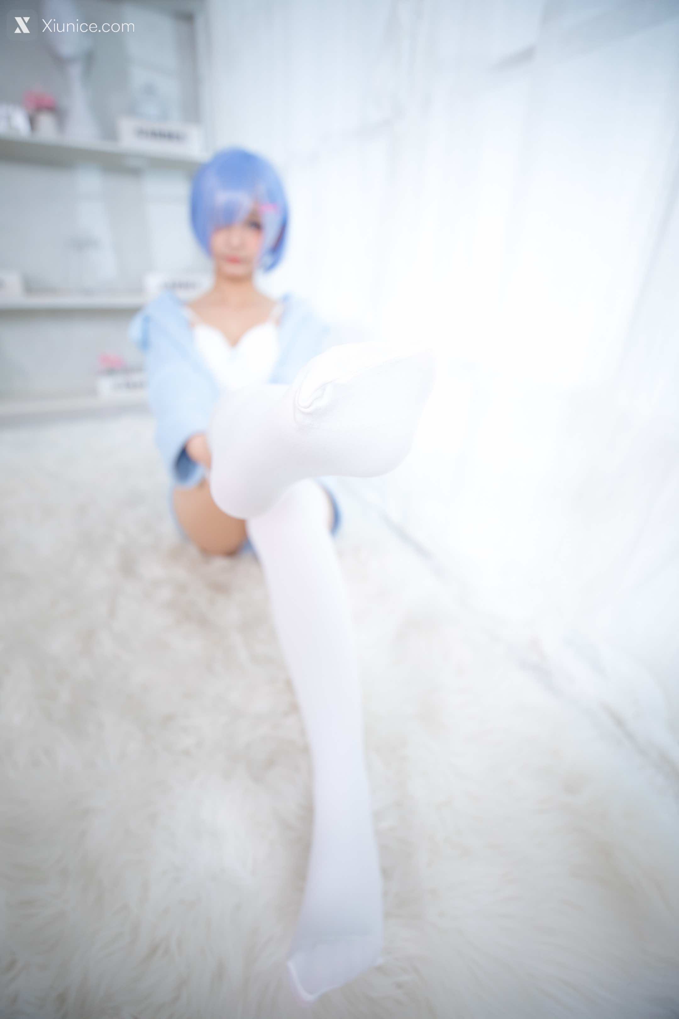 Coser@神楽坂真冬 Vol.005 蕾姆 Milk by blue 第131张