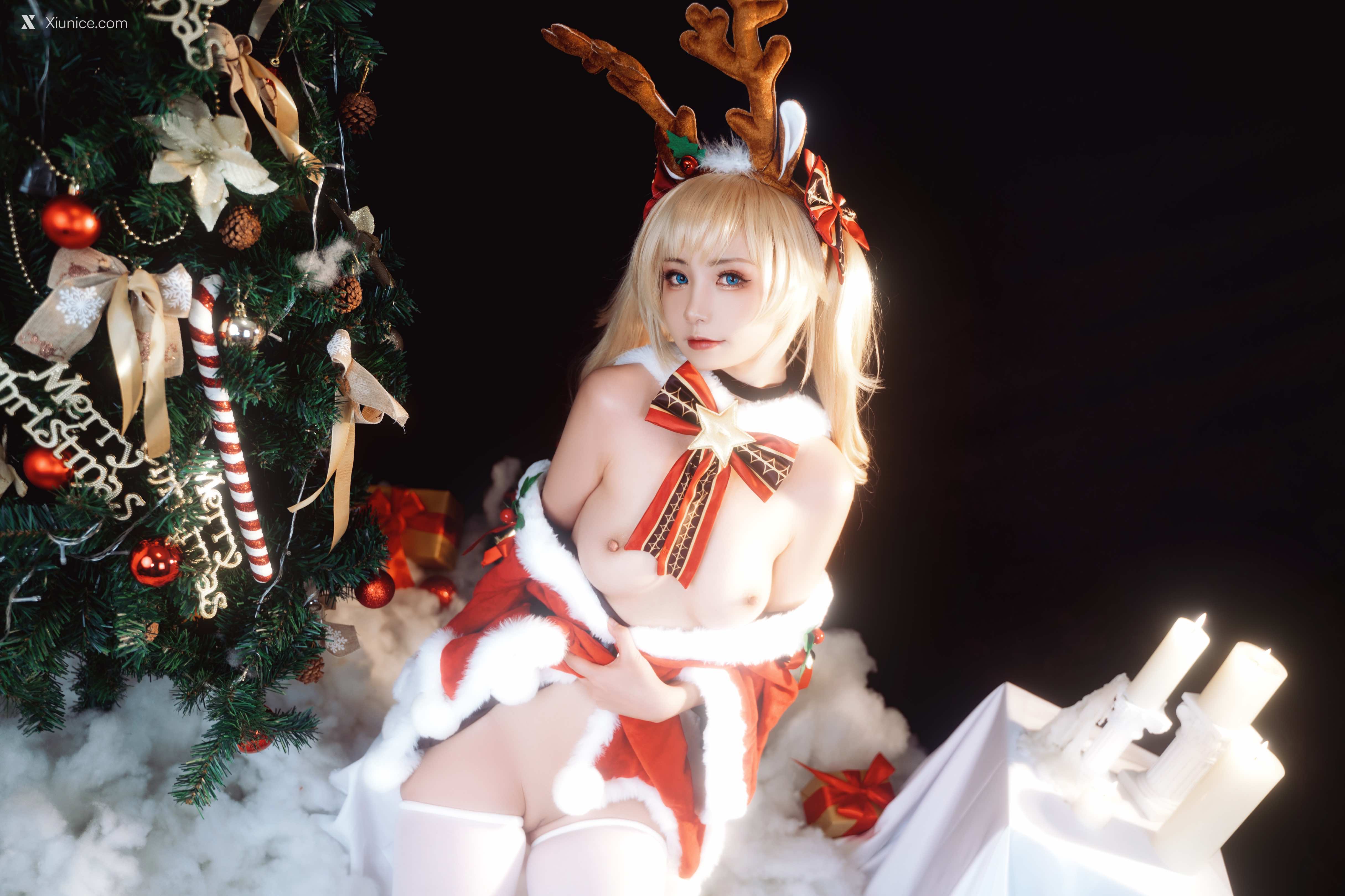 Coser@爆机少女喵小吉 (Nekokoyoshi) & 金鱼kinngyo – 圣诞特辑 第59张