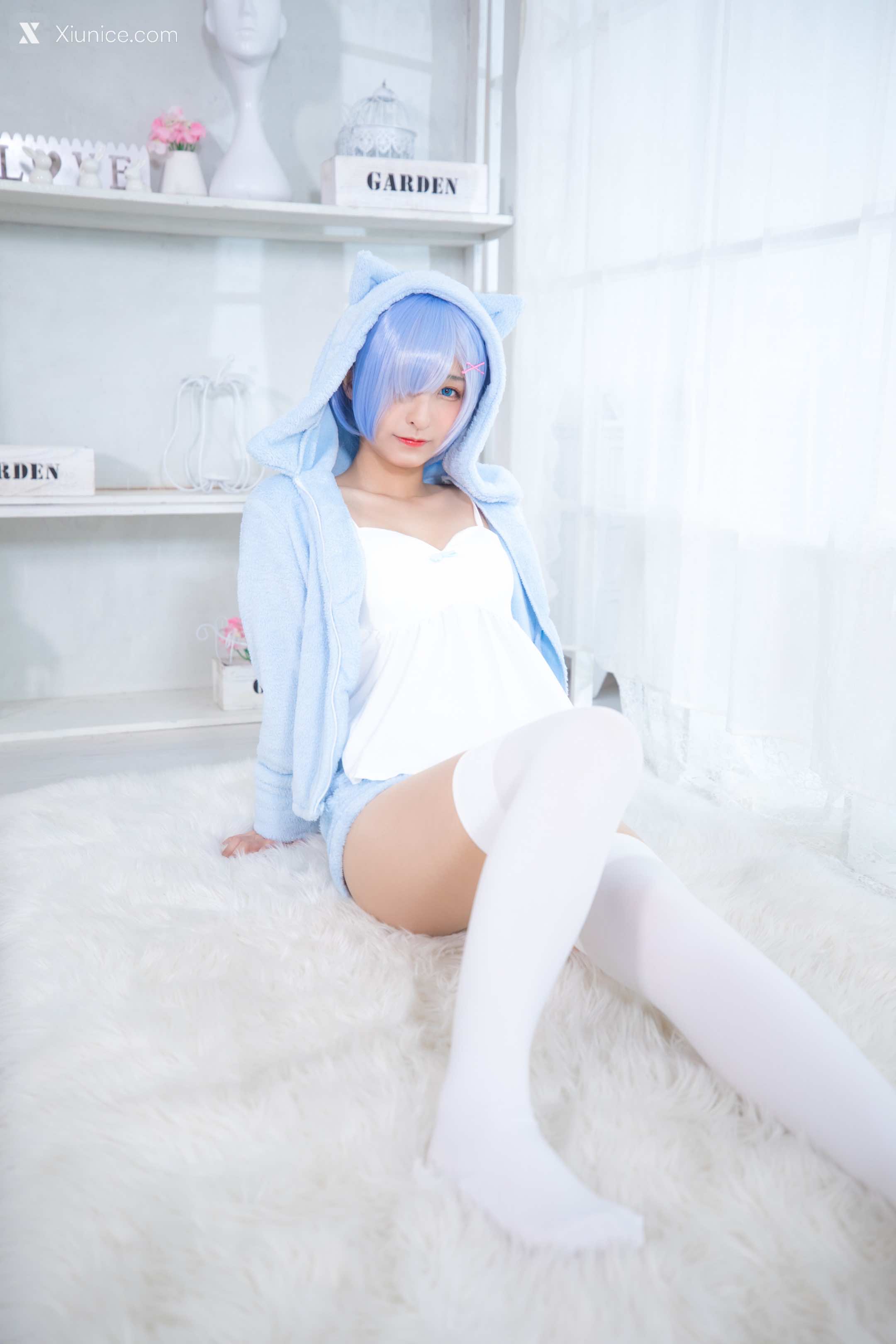 Coser@神楽坂真冬 Vol.005 蕾姆 Milk by blue 第106张