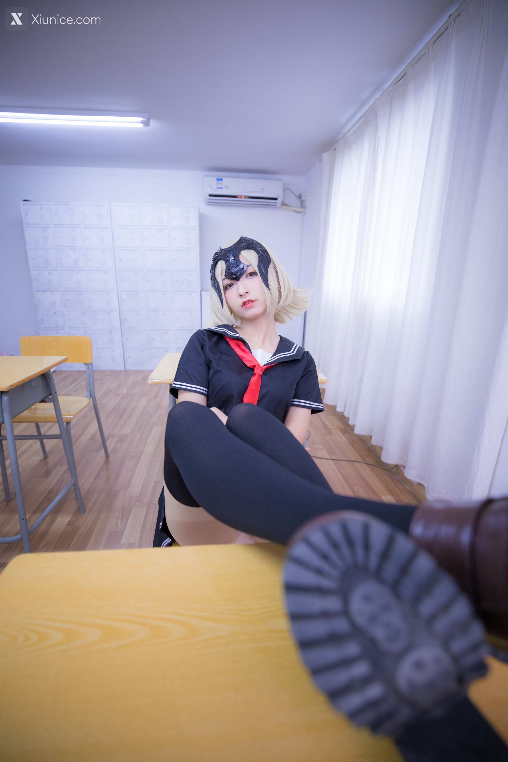 Coser@神楽坂真冬 Vol.013 放课后领域 学园黑贞 第23张