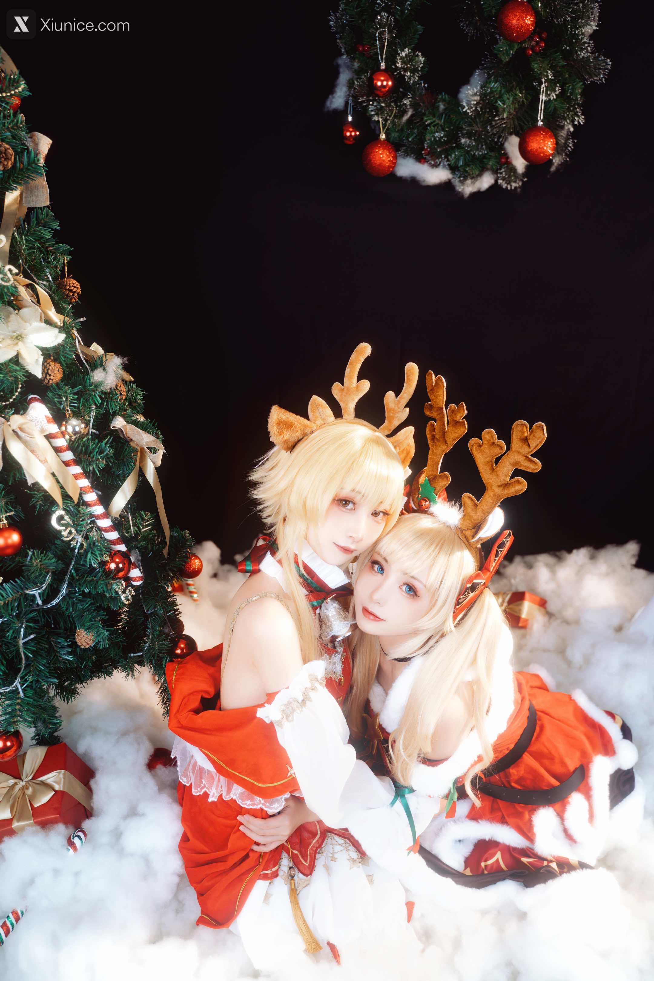 Coser@爆机少女喵小吉 (Nekokoyoshi) & 金鱼kinngyo – 圣诞特辑 第13张