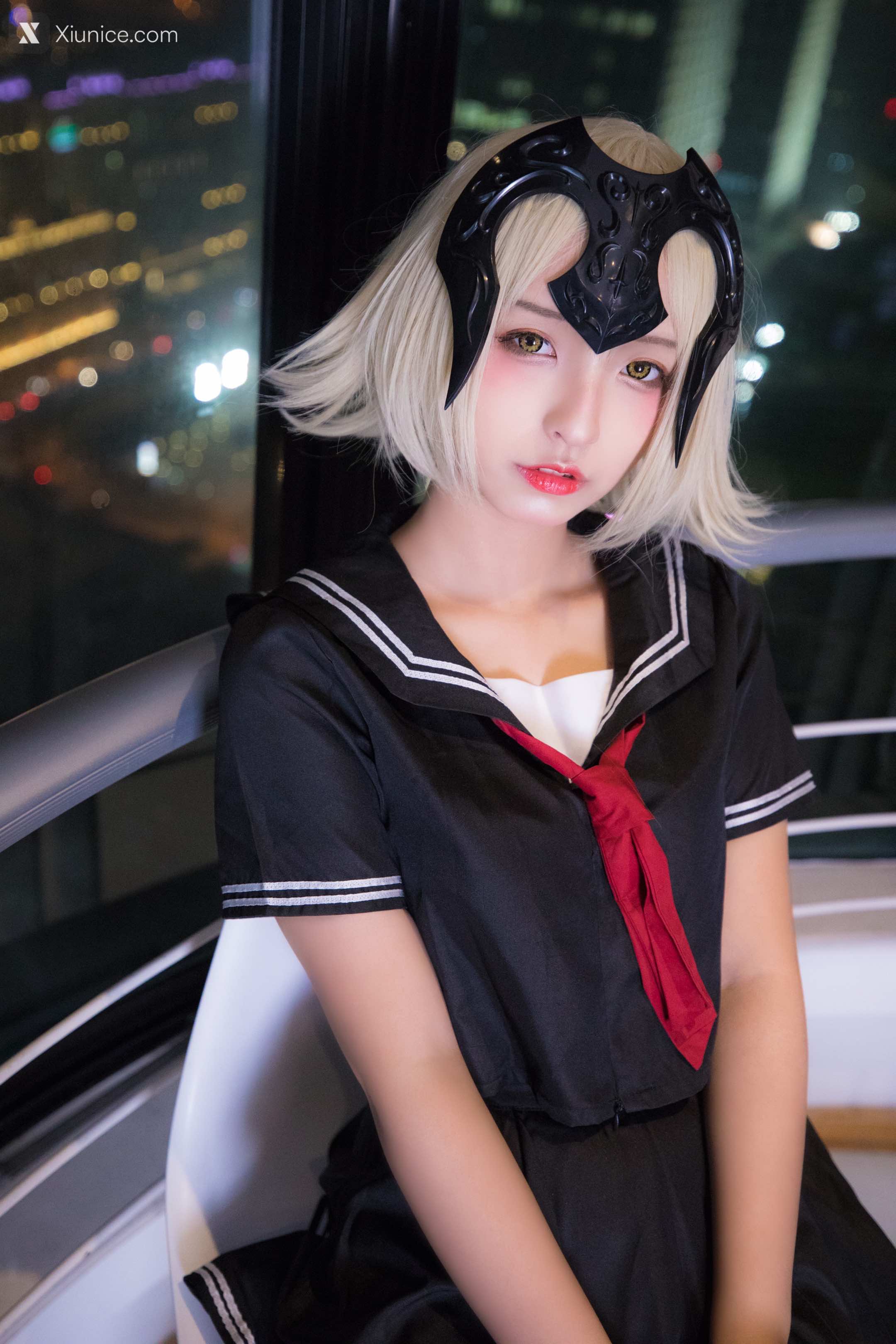 Coser@神楽坂真冬 Vol.013 放课后领域 学园黑贞 第21张