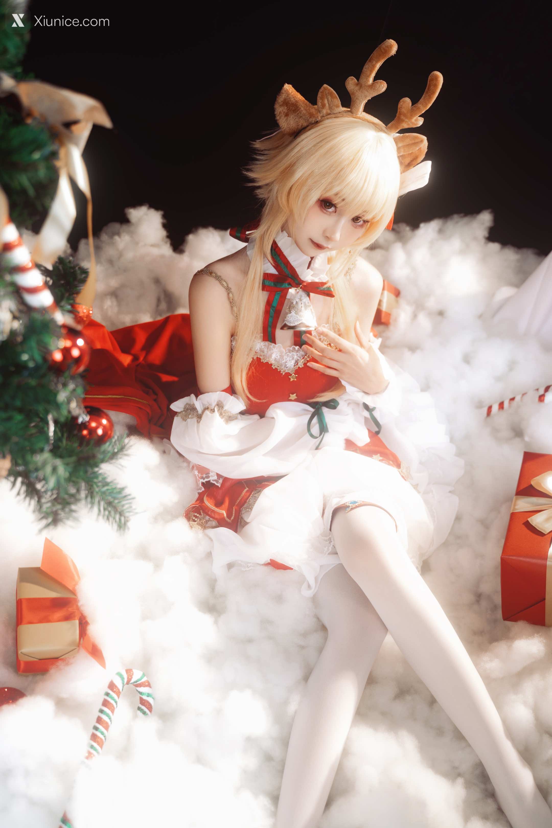 Coser@爆机少女喵小吉 (Nekokoyoshi) & 金鱼kinngyo – 圣诞特辑 第56张