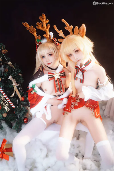 Coser@爆机少女喵小吉 (Nekokoyoshi) & 金鱼kinngyo – 圣诞特辑