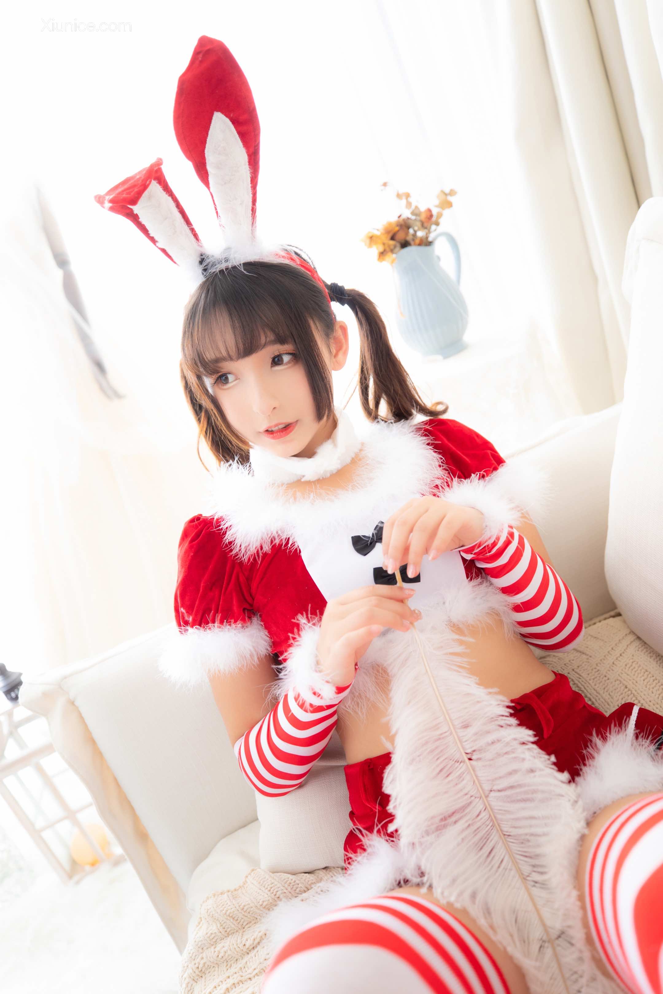 Coser@神楽坂真冬 Vol.028 クリスマス　クイーン 圣诞 第118张