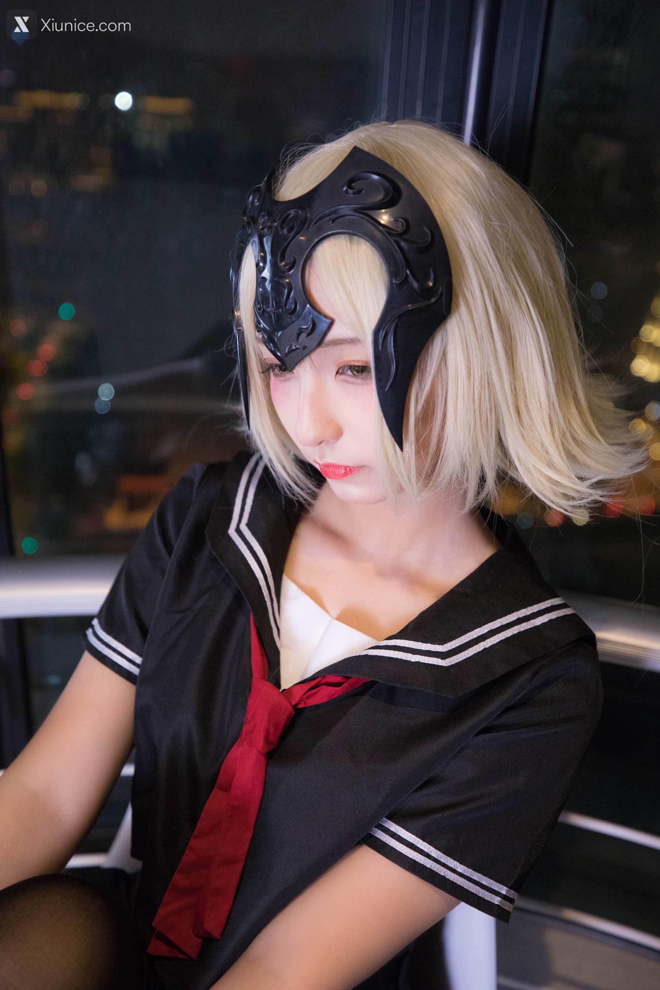 Coser@神楽坂真冬 Vol.013 放课后领域 学园黑贞 第72张