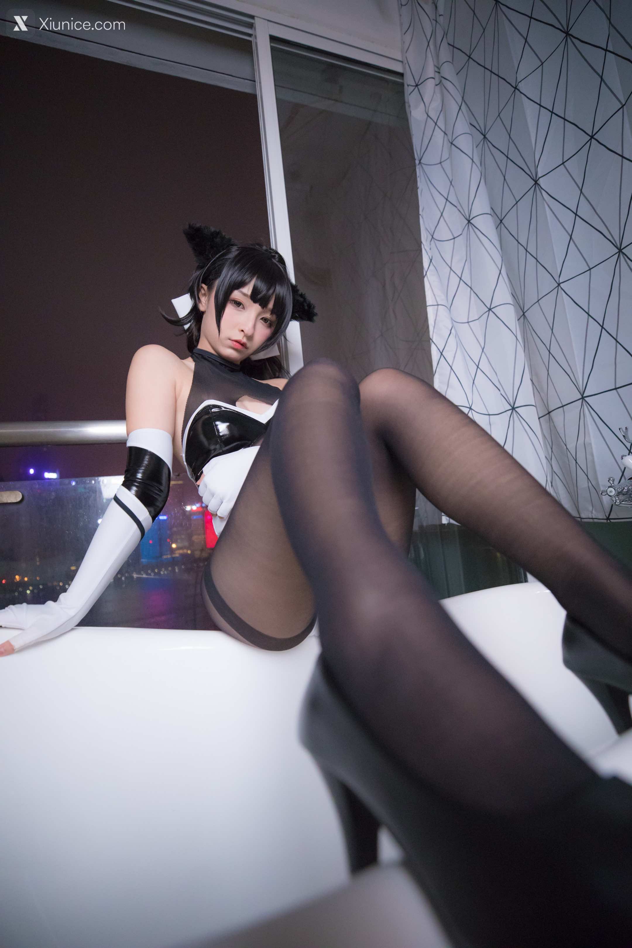 Coser@神楽坂真冬 Vol.002 TAKAO-TIGHTS VER (黑丝) 第47张