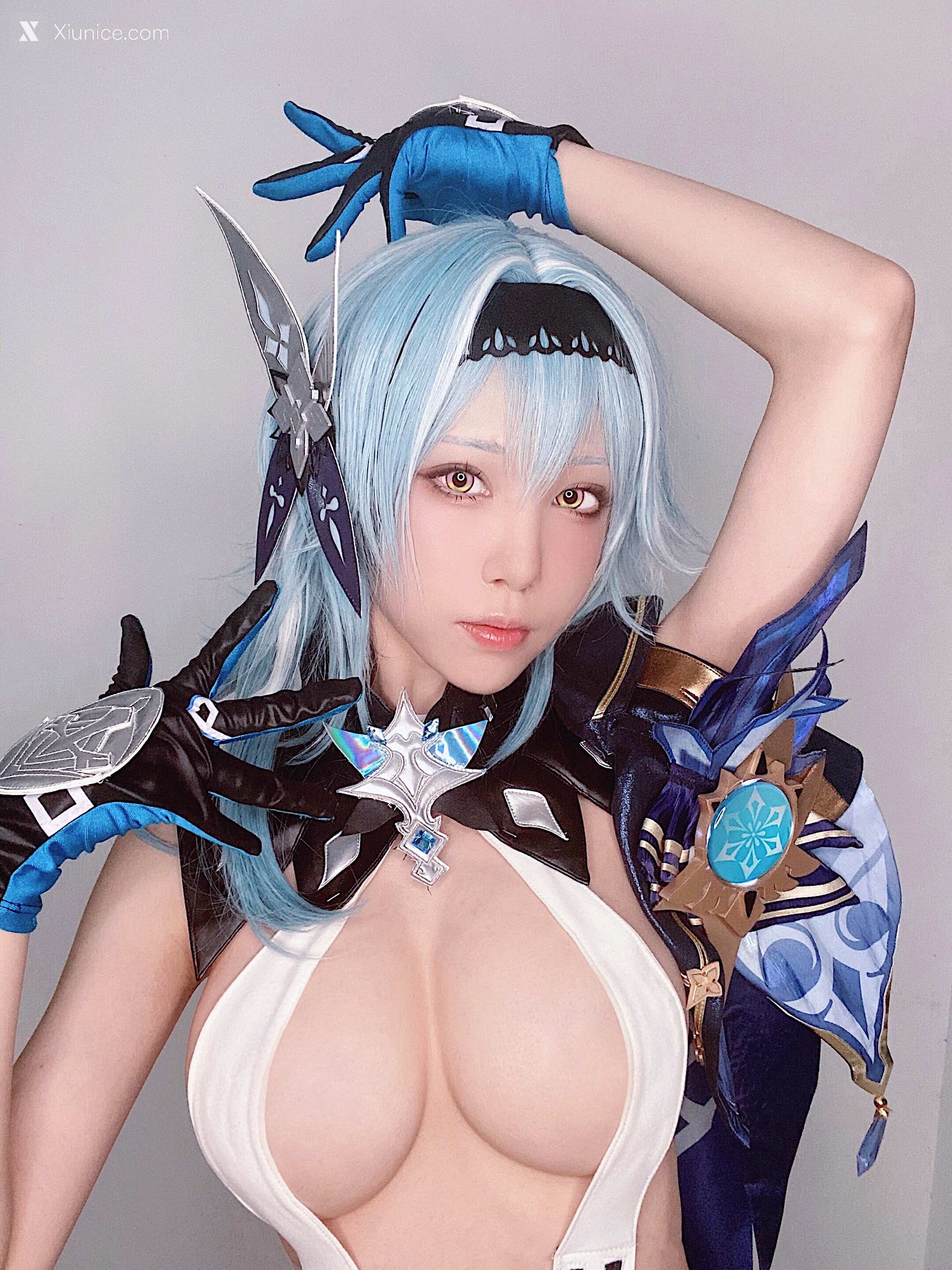 Coser@水淼Aqua – 原神-优菈性感装+S 第116张