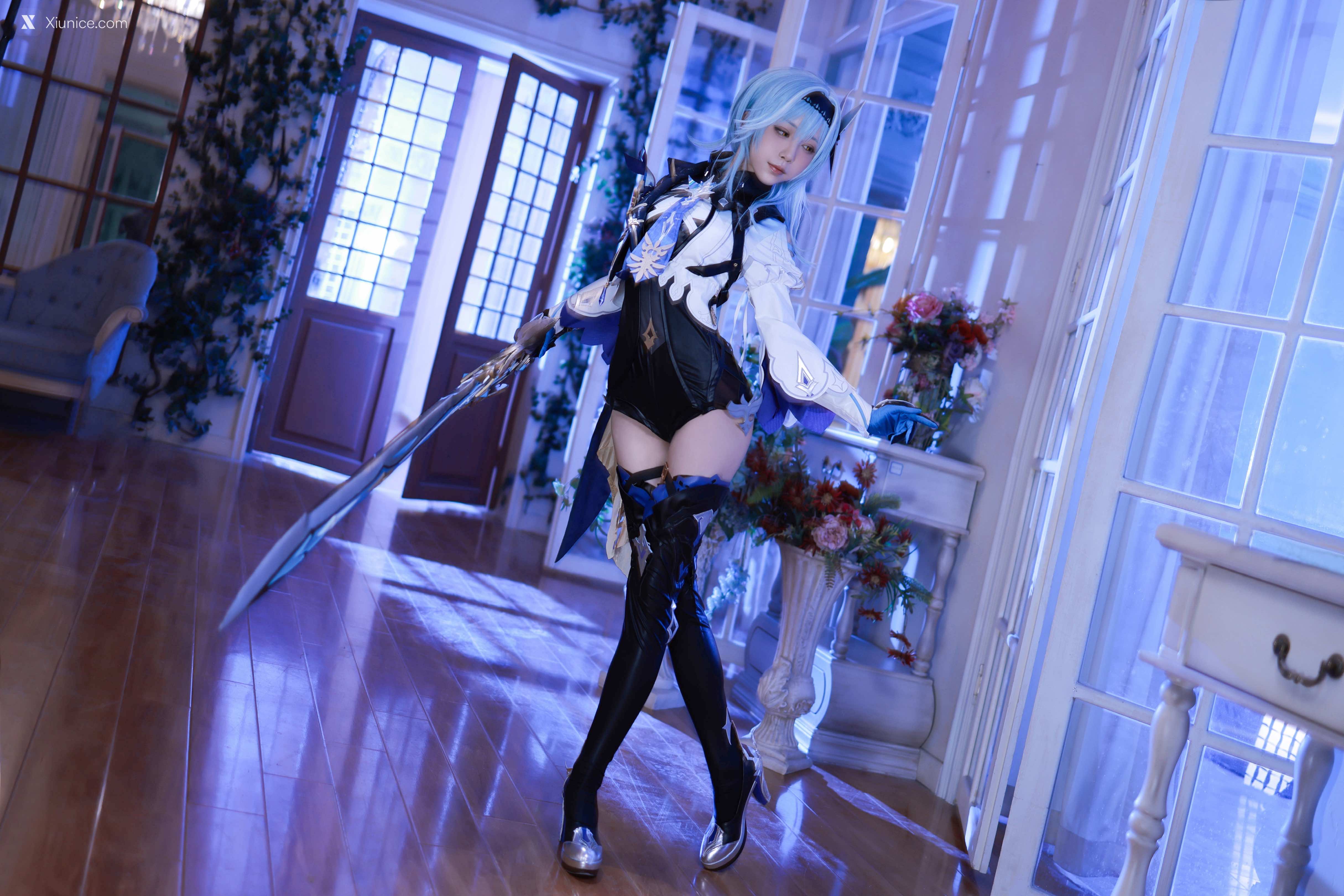 Coser@水淼Aqua – 原神-优菈性感装+S 第72张