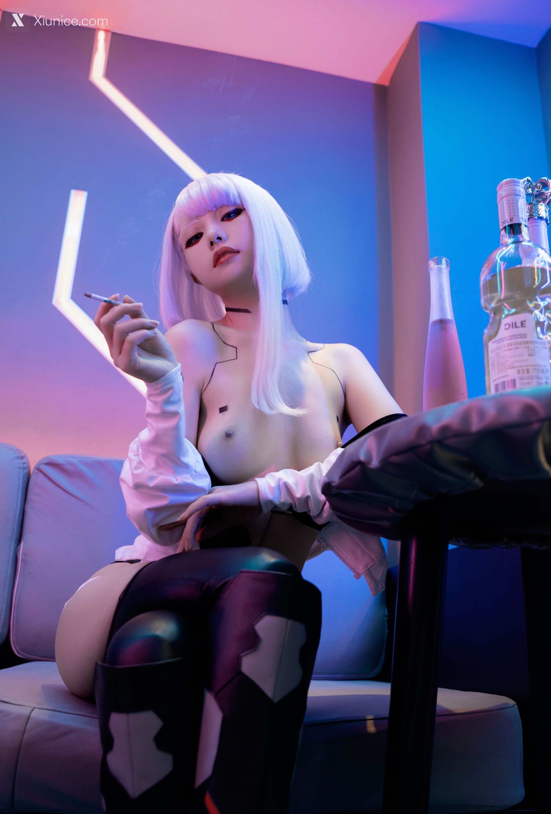 Coser@爆机少女喵小吉 (Nekokoyoshi) 赛博朋克 边缘行者 Lucy 第5张
