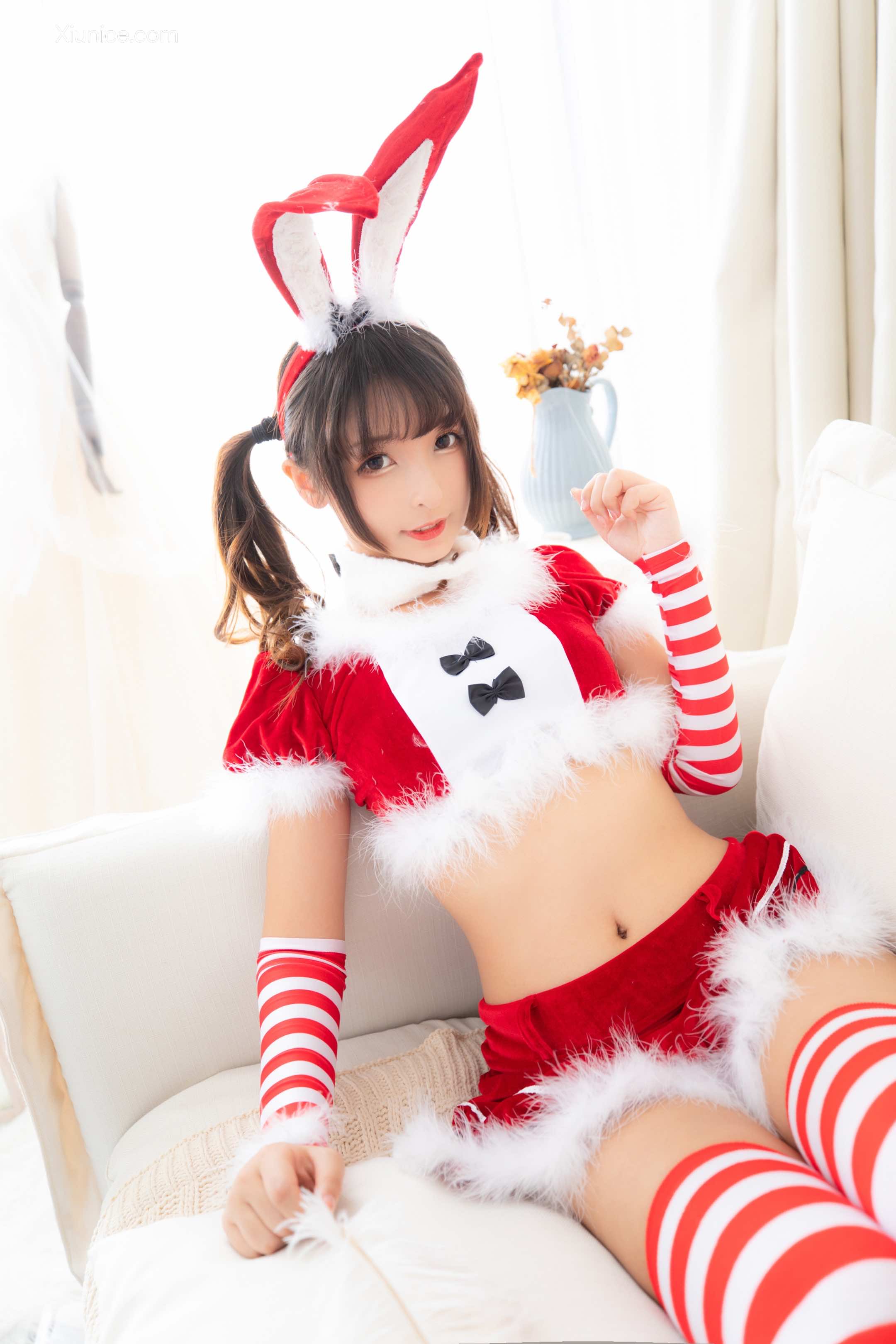 Coser@神楽坂真冬 Vol.028 クリスマス　クイーン 圣诞 第83张