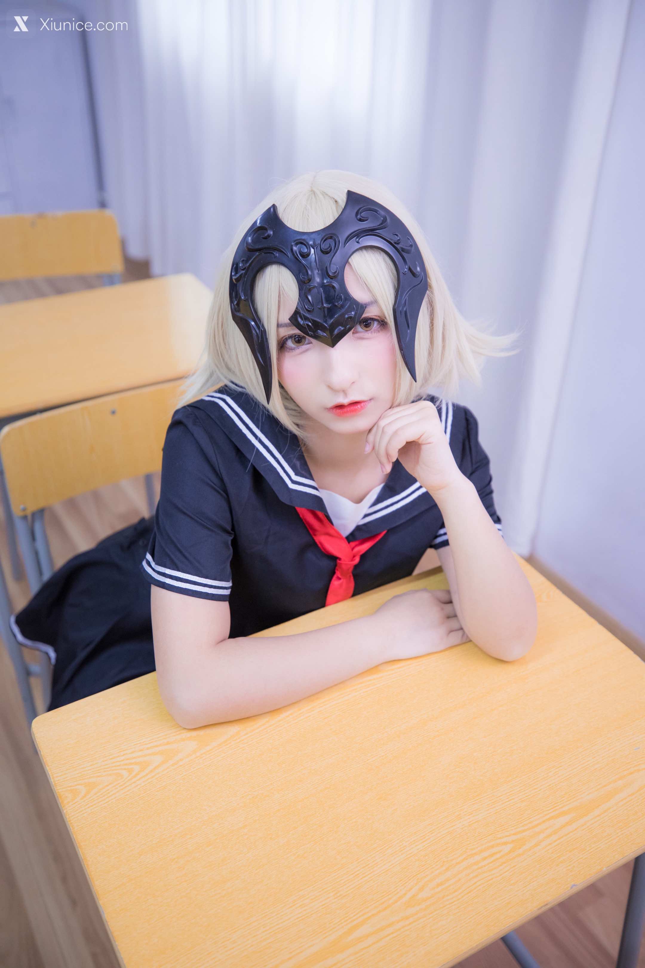 Coser@神楽坂真冬 Vol.013 放课后领域 学园黑贞 第14张