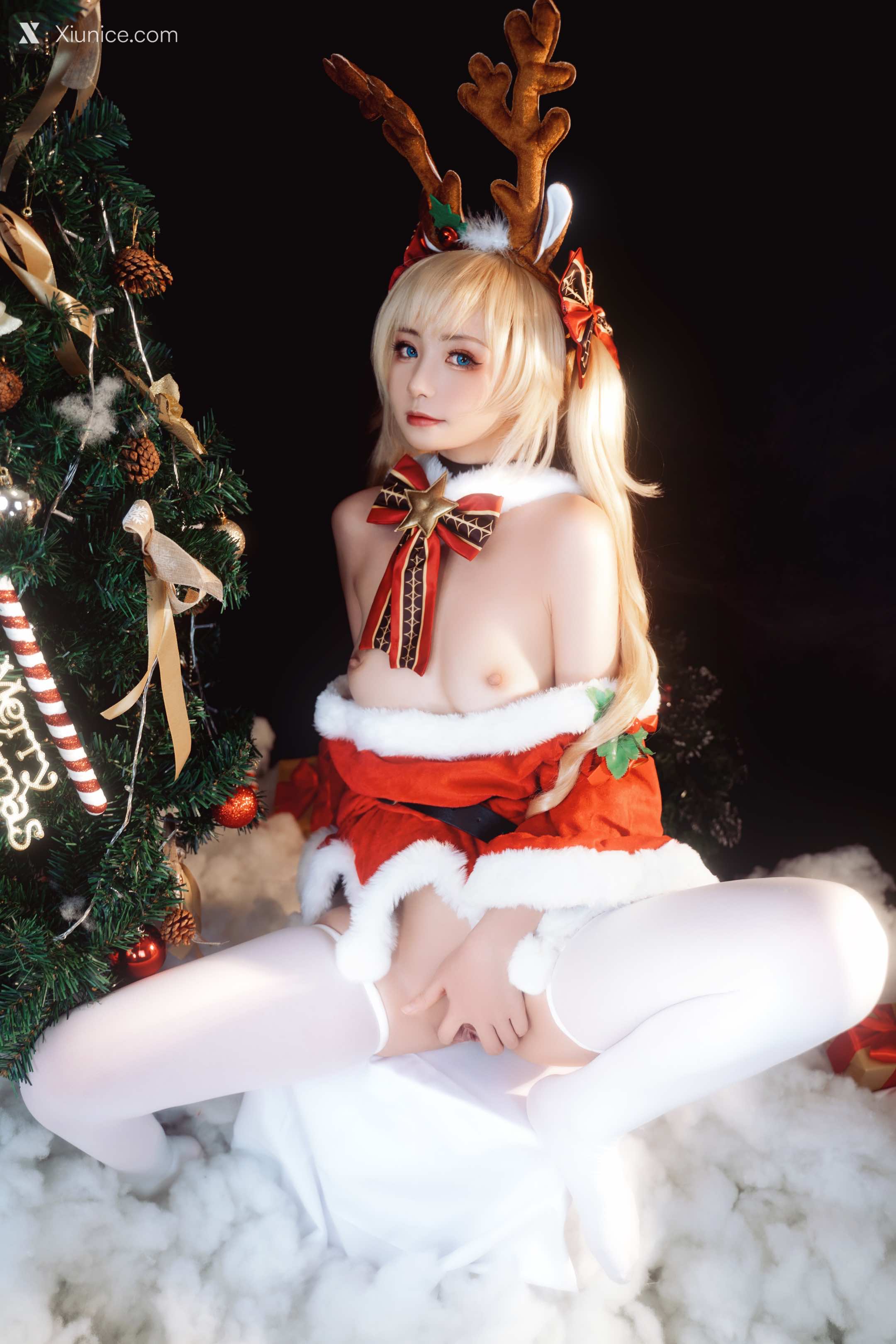 Coser@爆机少女喵小吉 (Nekokoyoshi) & 金鱼kinngyo – 圣诞特辑 第61张