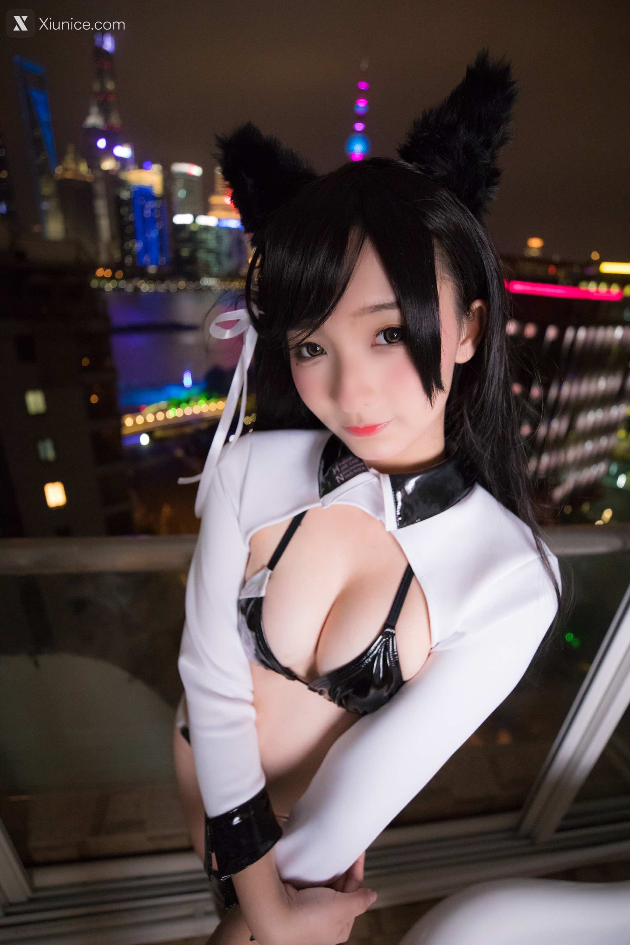 Coser@神楽坂真冬 Vol.001 ATAGO-LATEX VER (胶袜) 第38张