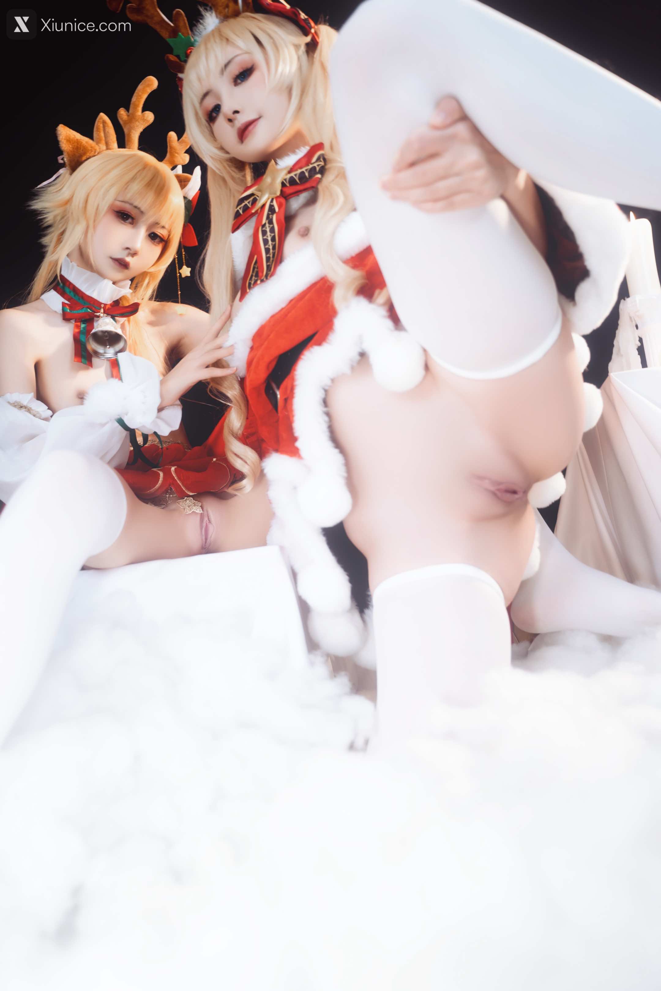 Coser@爆机少女喵小吉 (Nekokoyoshi) & 金鱼kinngyo – 圣诞特辑 第65张