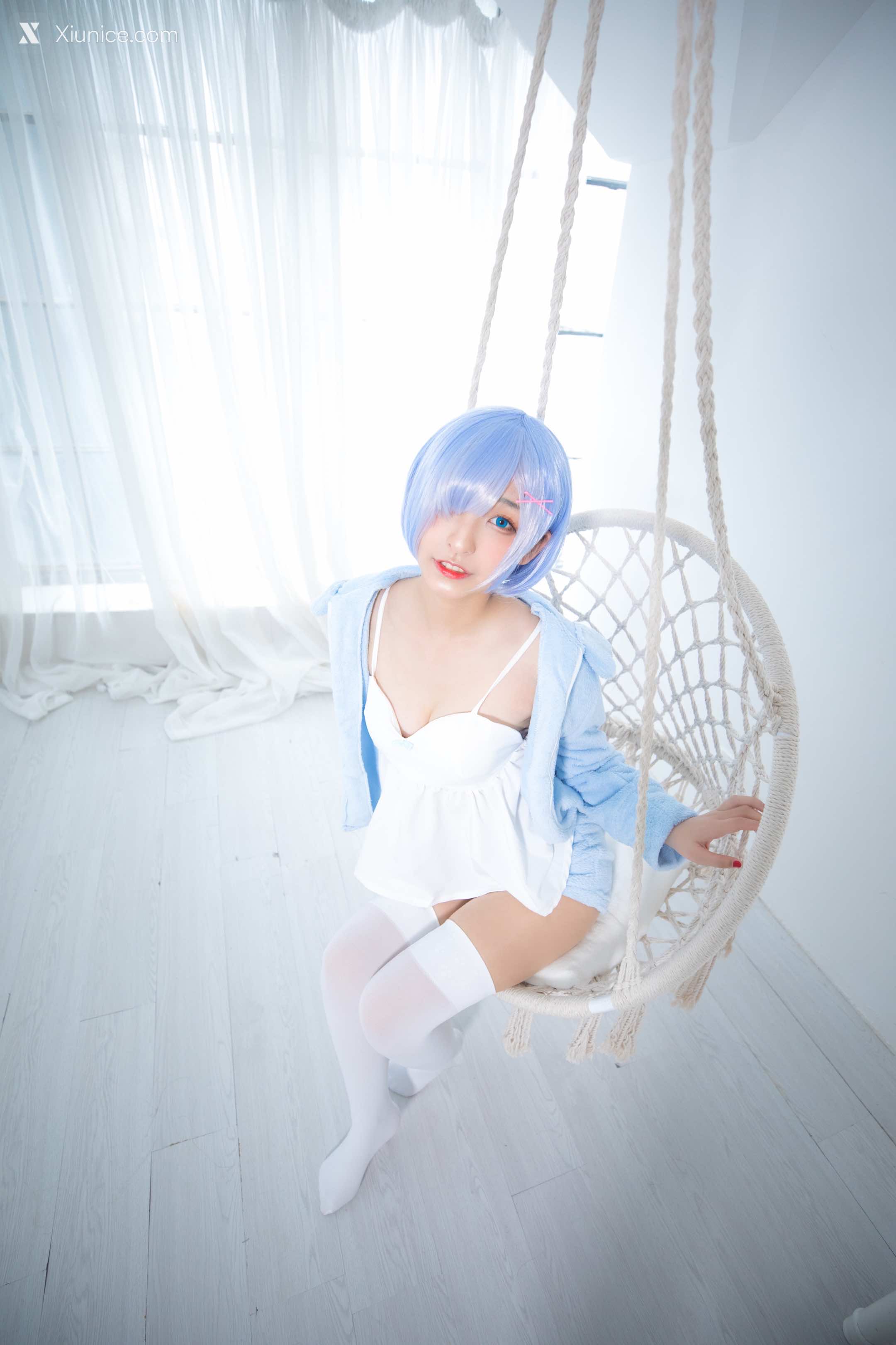Coser@神楽坂真冬 Vol.005 蕾姆 Milk by blue 第102张