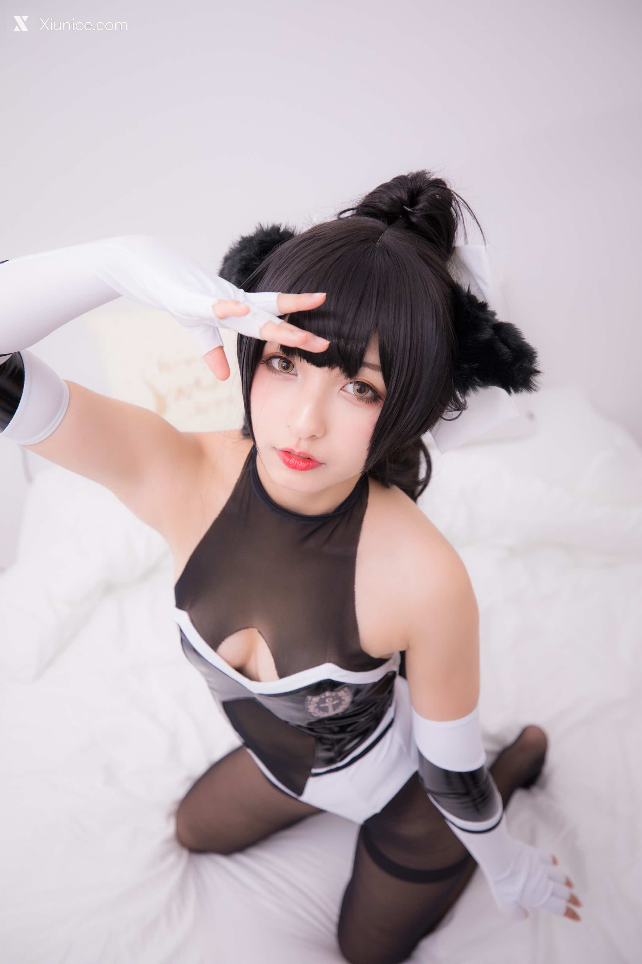 Coser@神楽坂真冬 Vol.002 TAKAO-TIGHTS VER (黑丝) 第10张