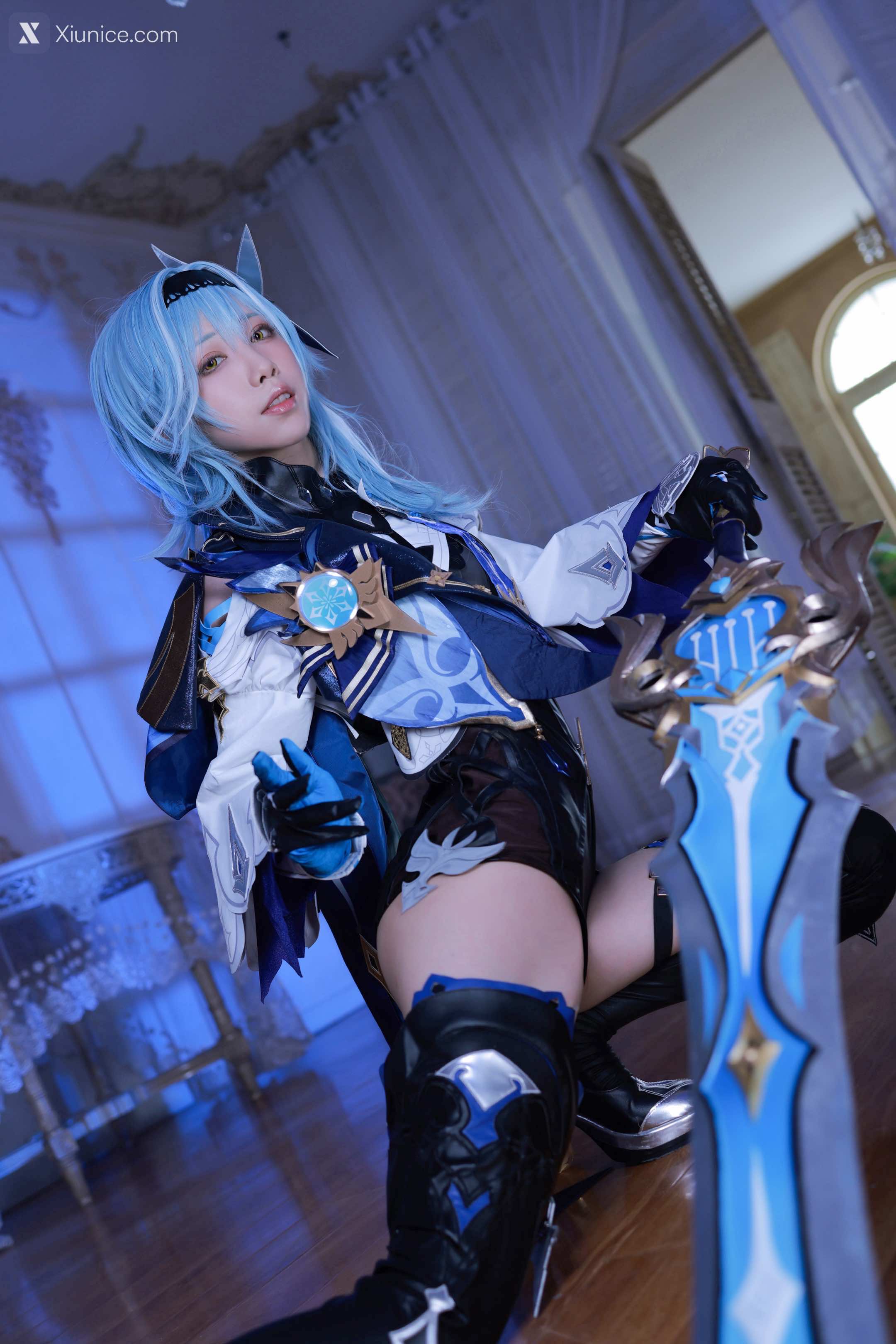 Coser@水淼Aqua – 原神-优菈性感装+S 第74张